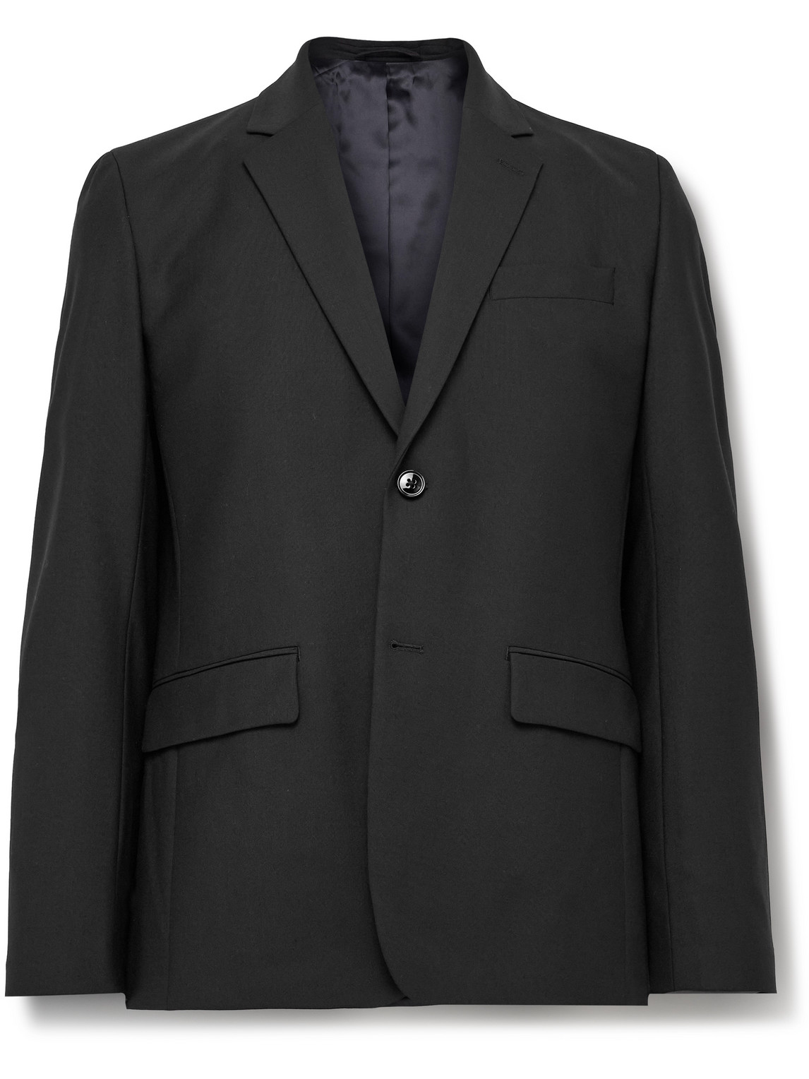 Nn07 Laney 1088 Recycled Woven Suit Jacket In Black