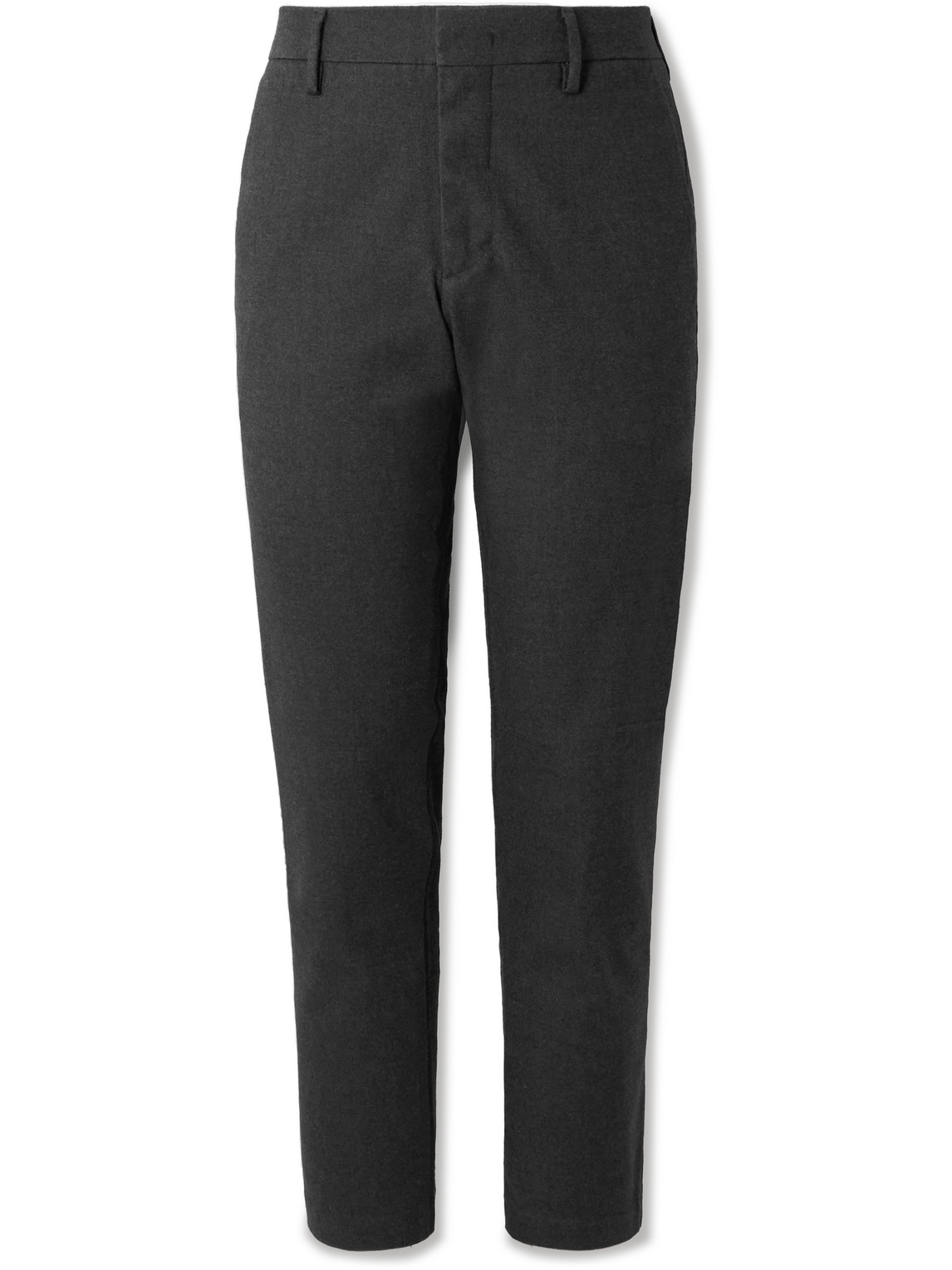 Theo 1067 Straight-Leg Stretch-Cotton Twill Trousers