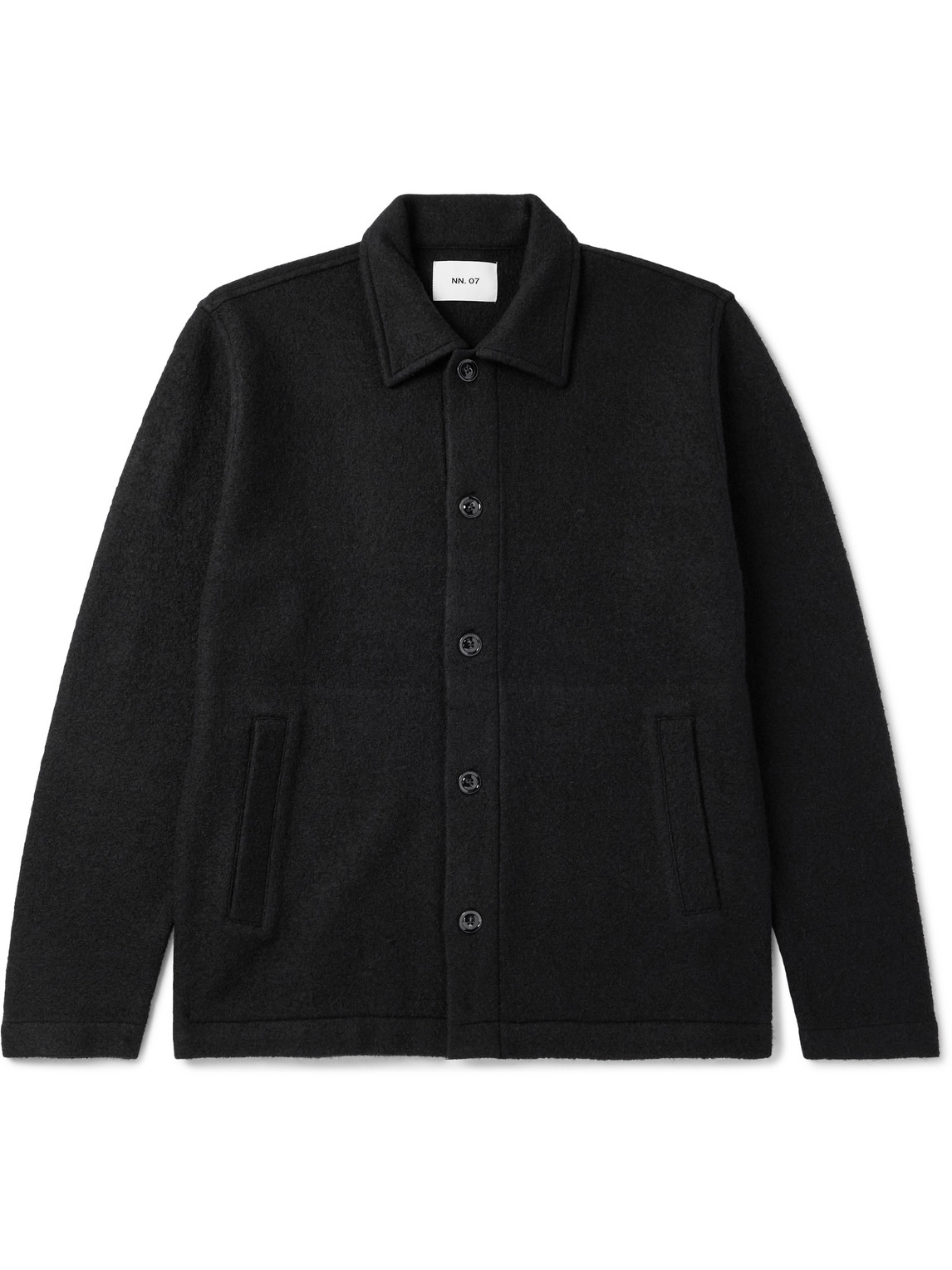 Zander Merino Wool-Flannel Overshirt