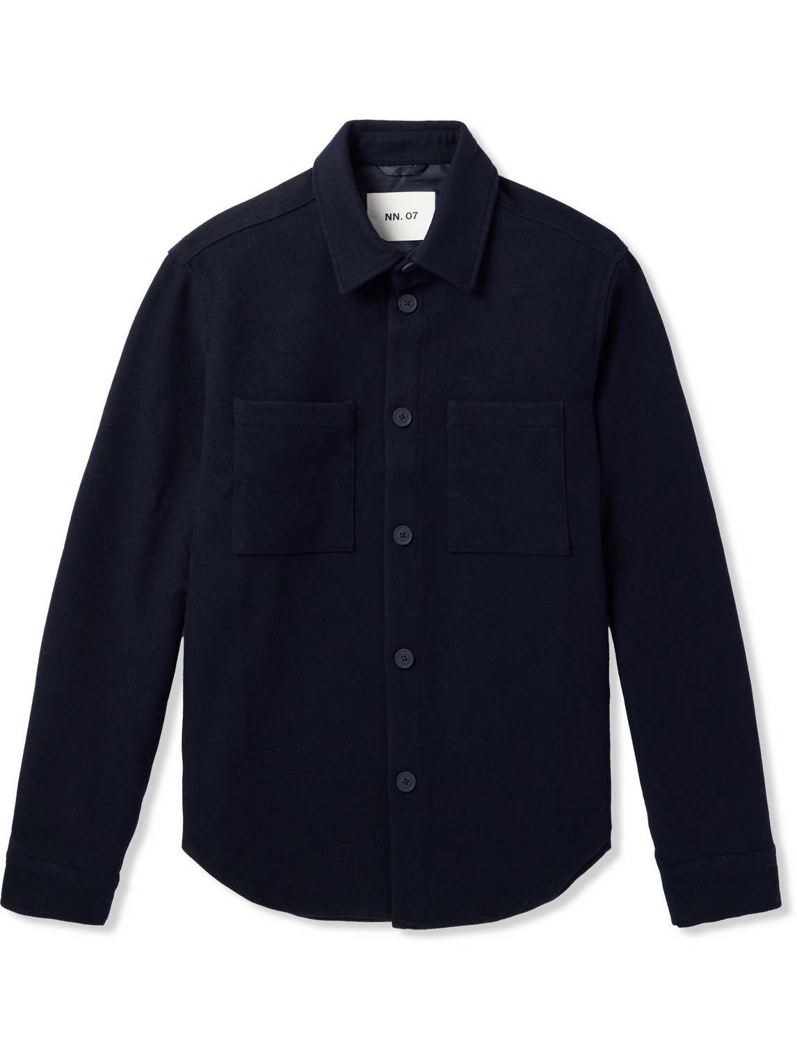 Carter Brushed-Wool Overshirt