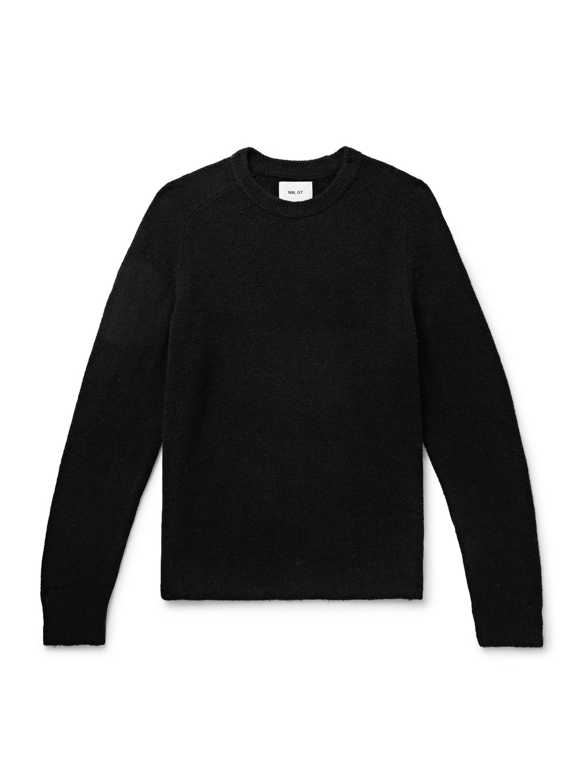 Nn07 John 6683 Wool-blend Sweater In Black