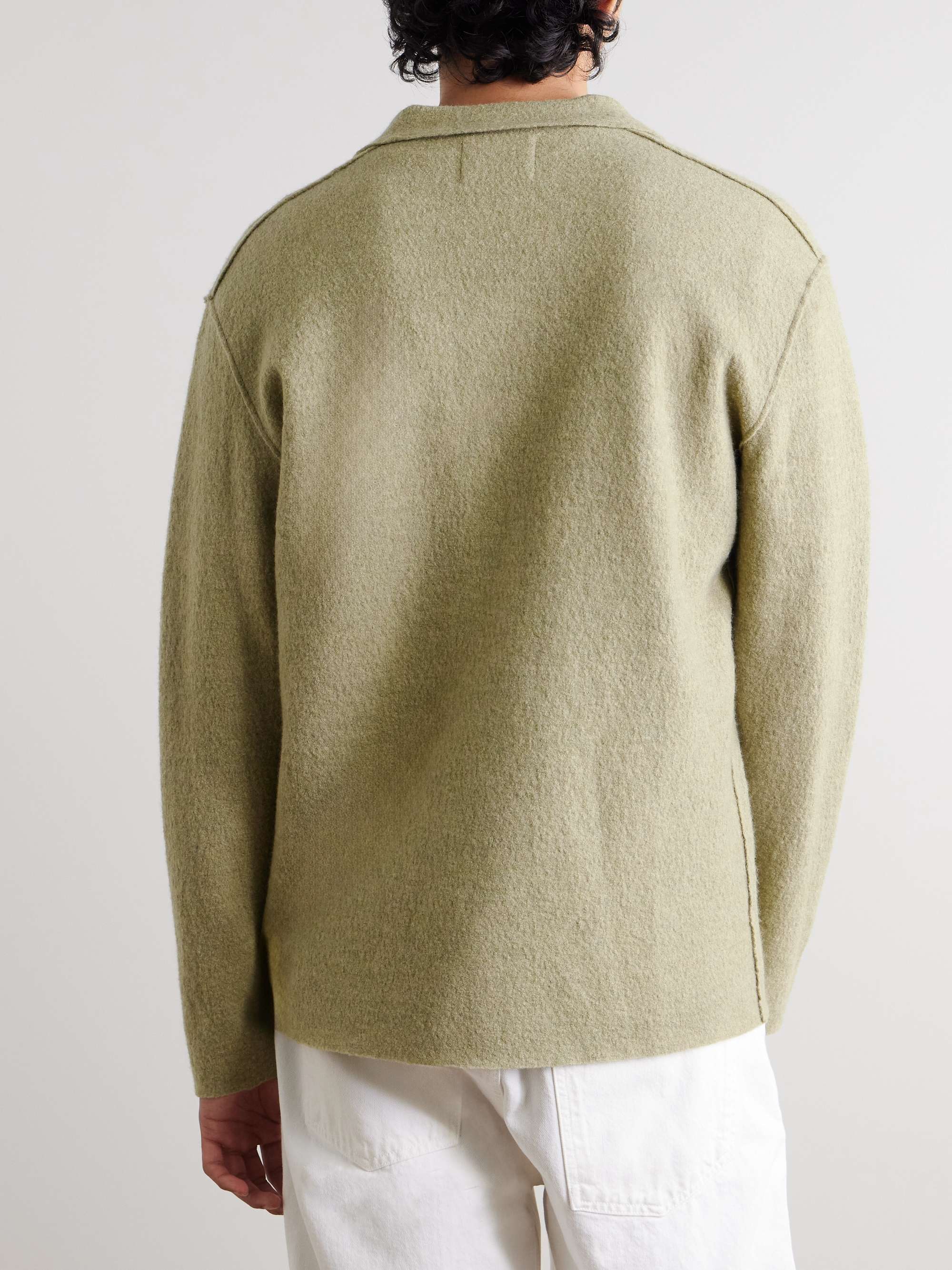 NN07 Overshirt in lana merino Jonas 6398