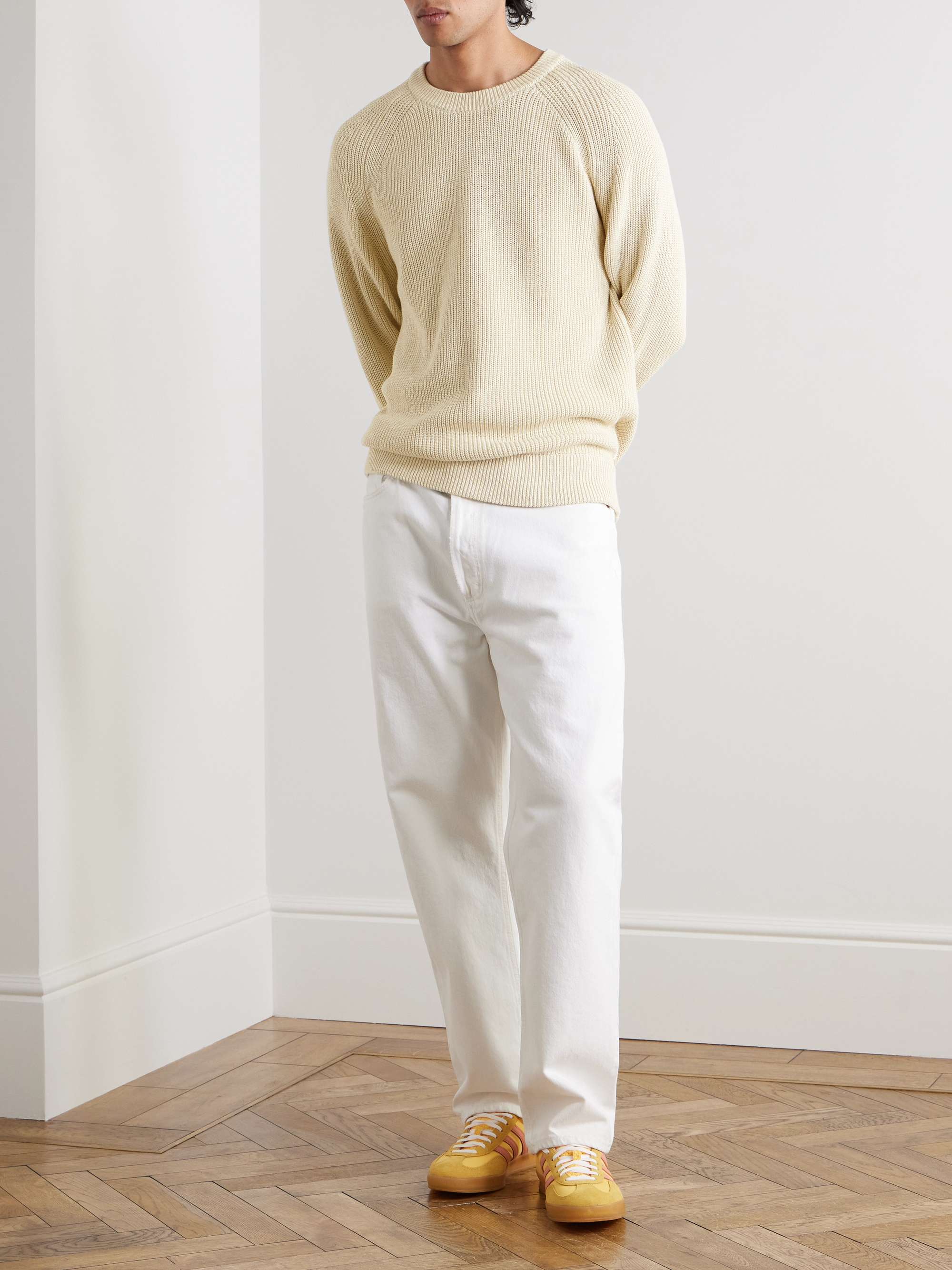 NN07 Pullover in cotone a coste Jacobo 6470