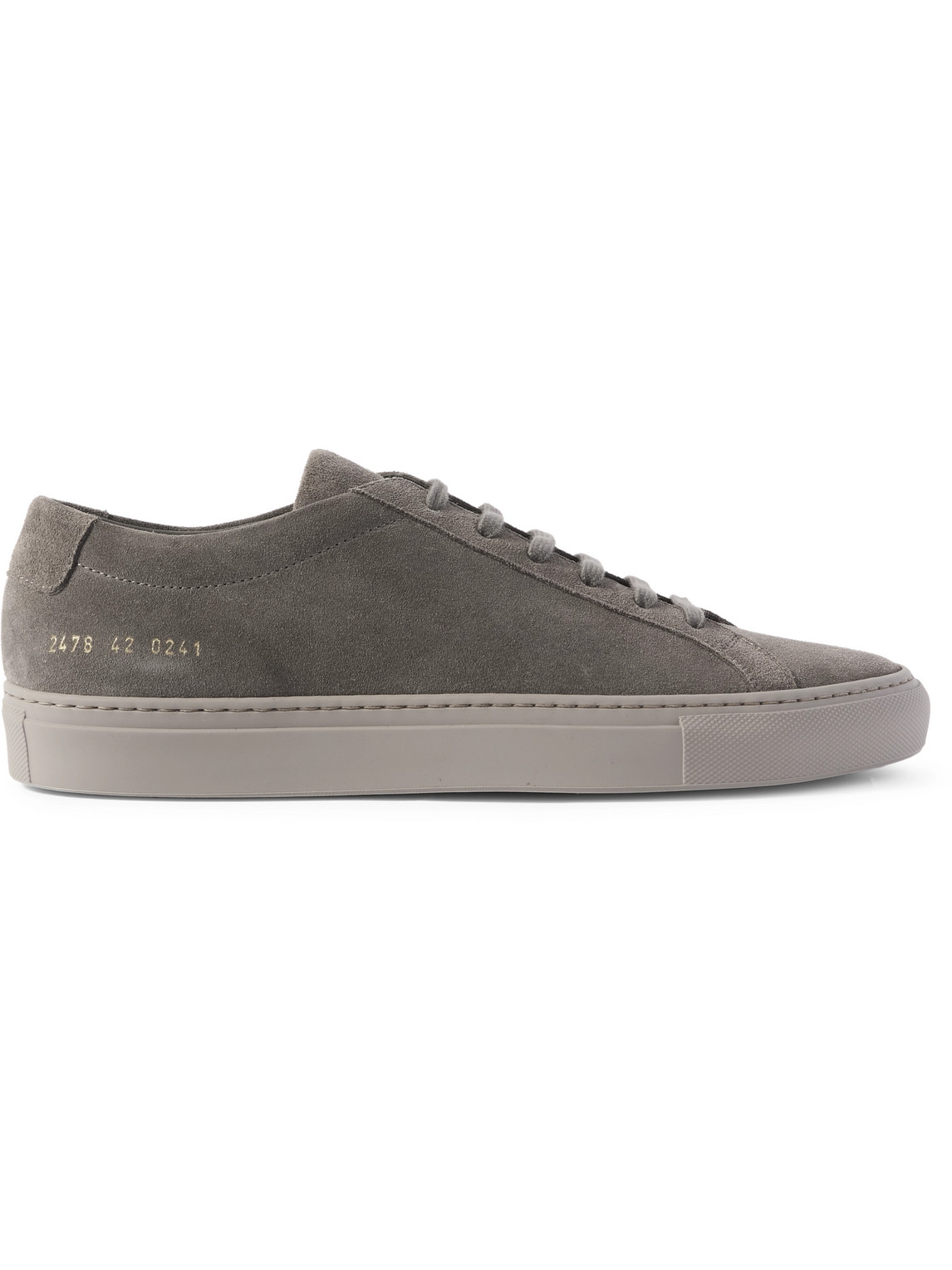 Common Projects Achilles Suede Sneakers In Brown