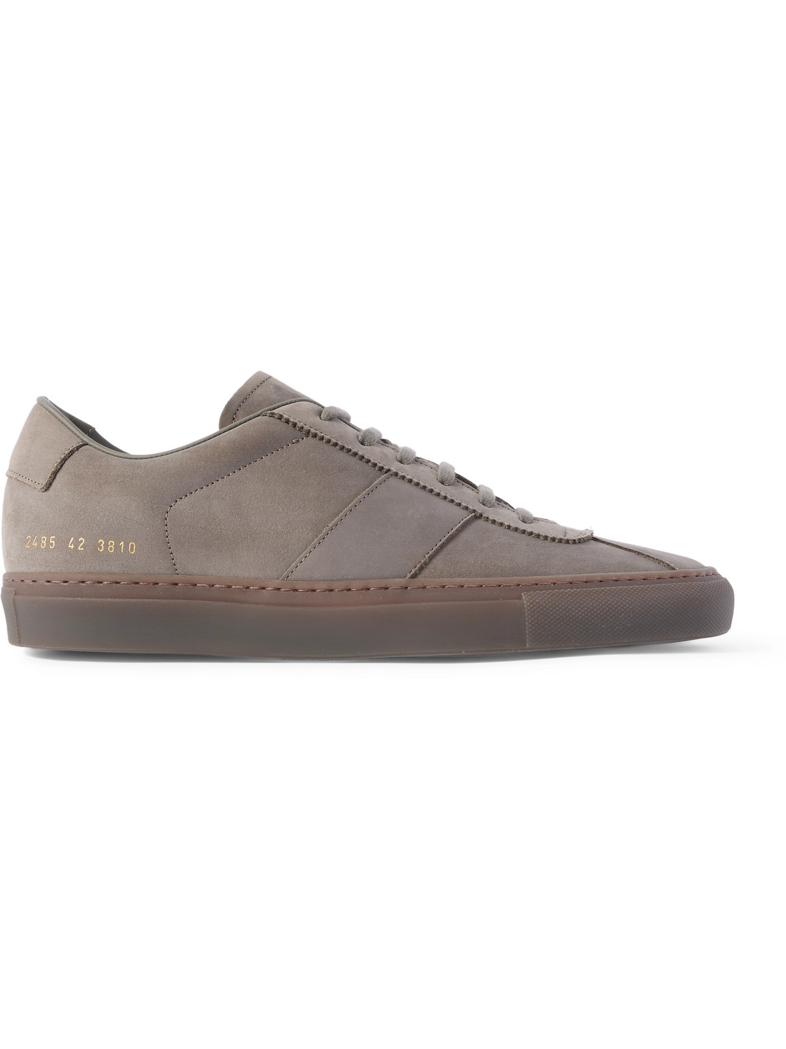 Common Projects Tennis Nubuck Sneakers In Brown