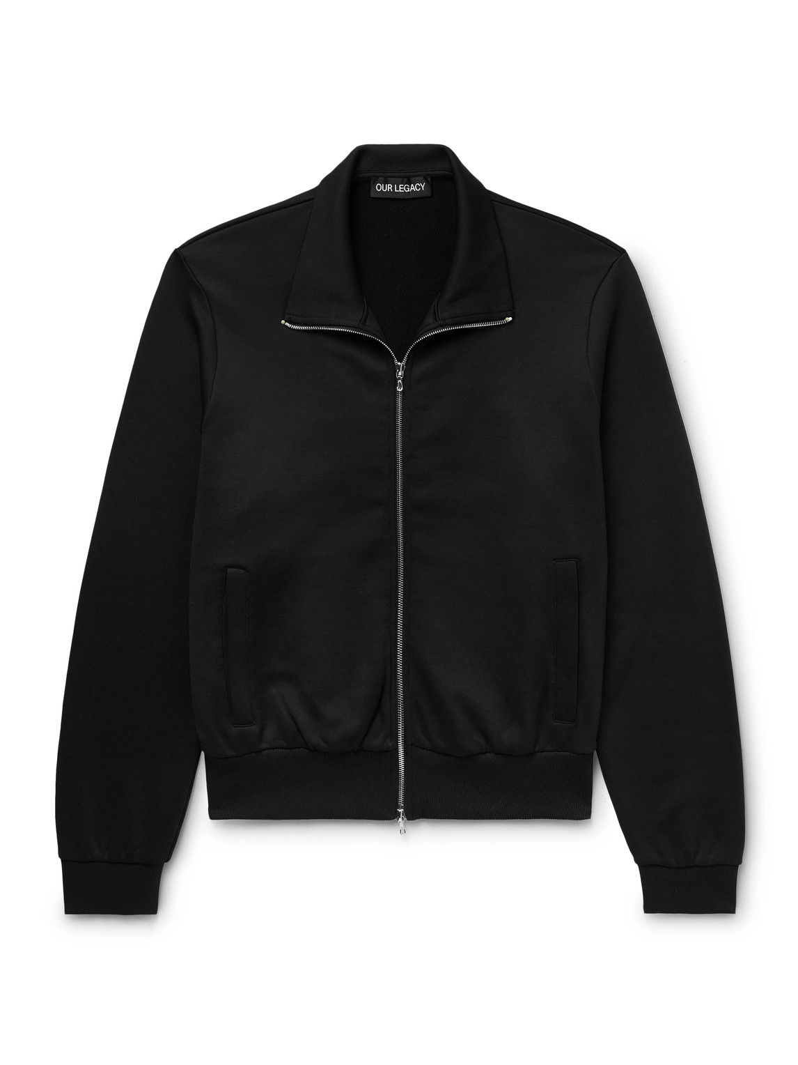 Our Legacy Black Mob Track Jacket In Black