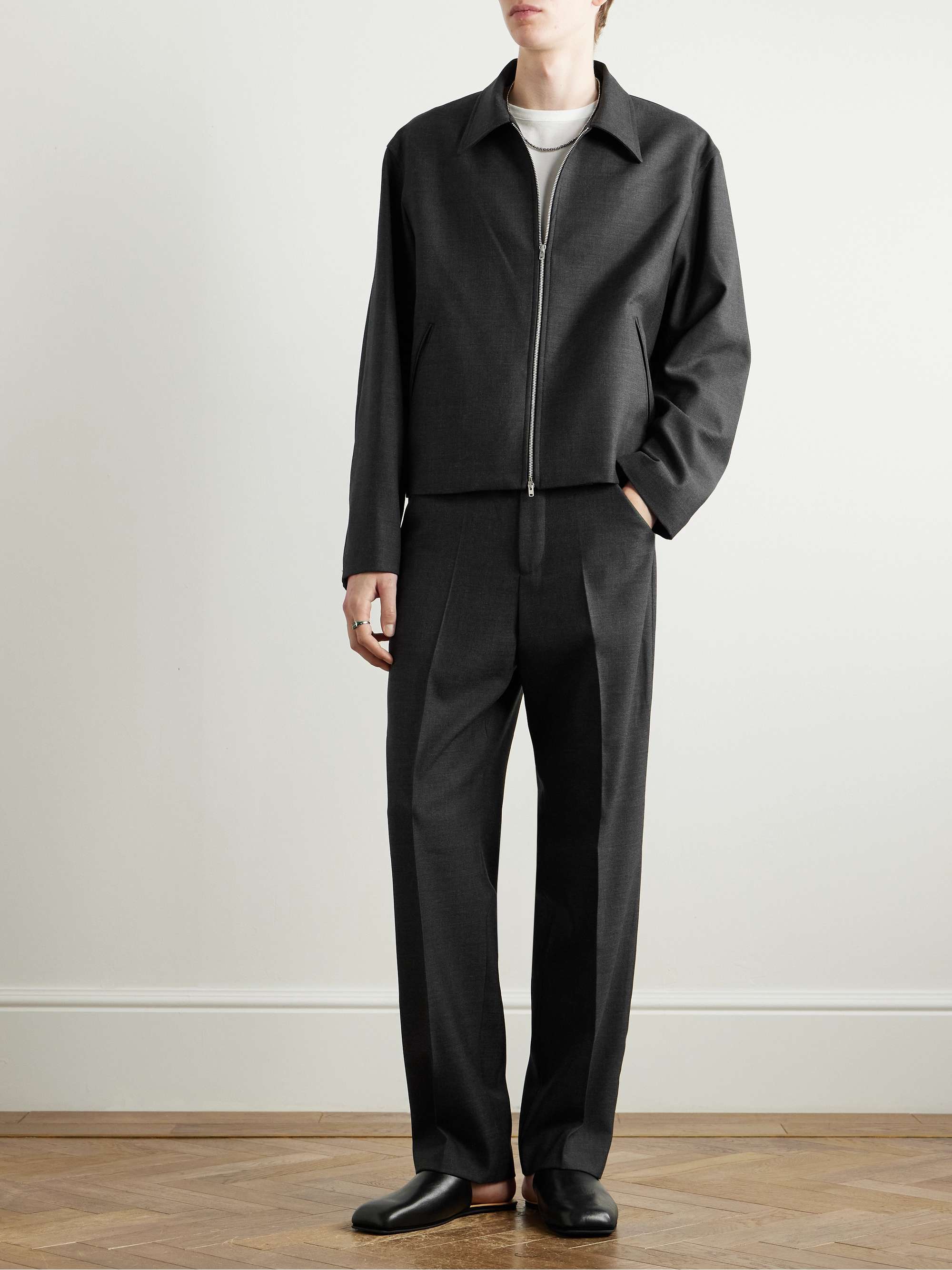 Our Legacy - Force Jacket Classic Black Stamped Wool