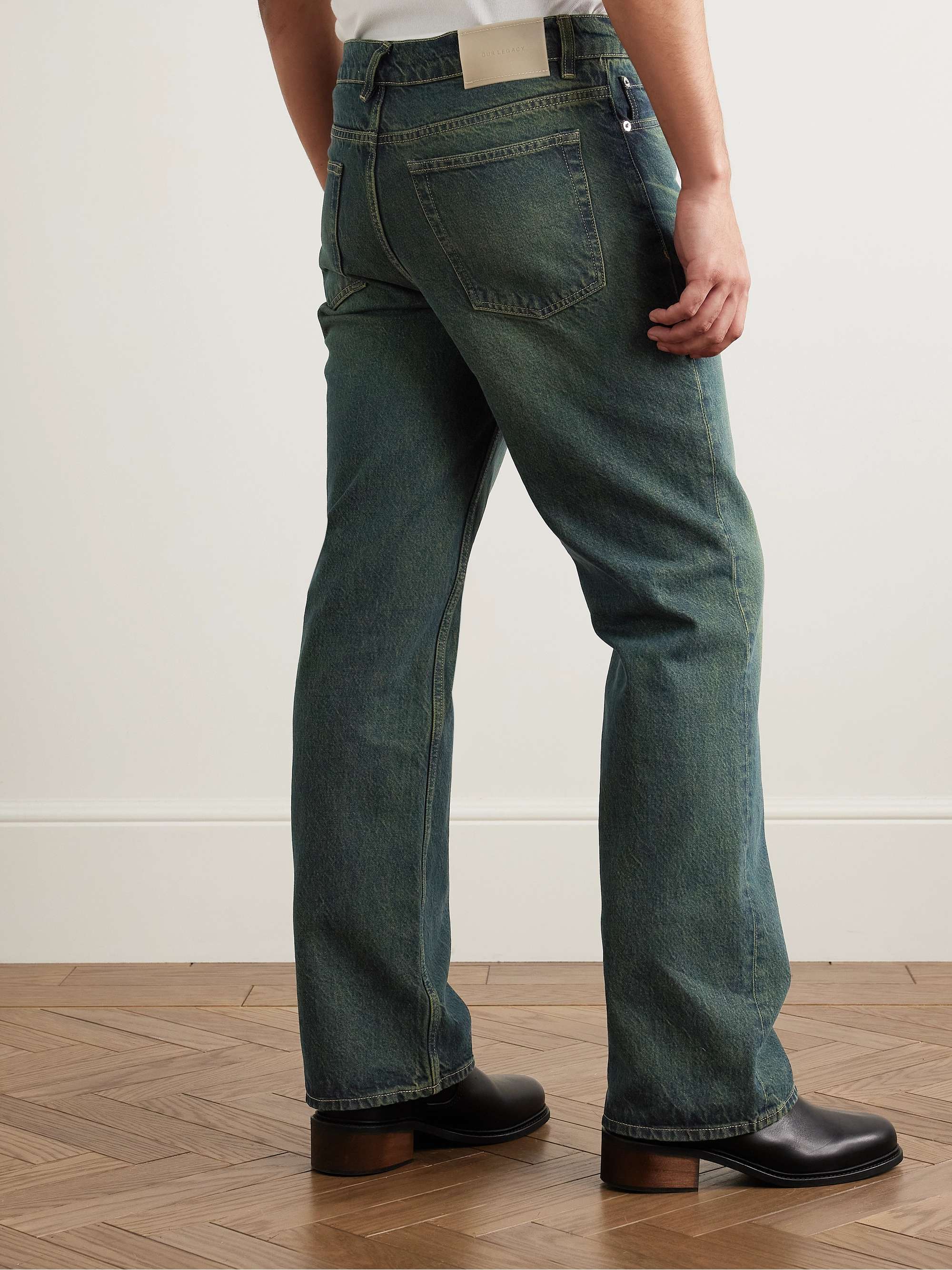 Blue 70s Cut Straight-Leg Indigo-Dyed Jeans | OUR LEGACY