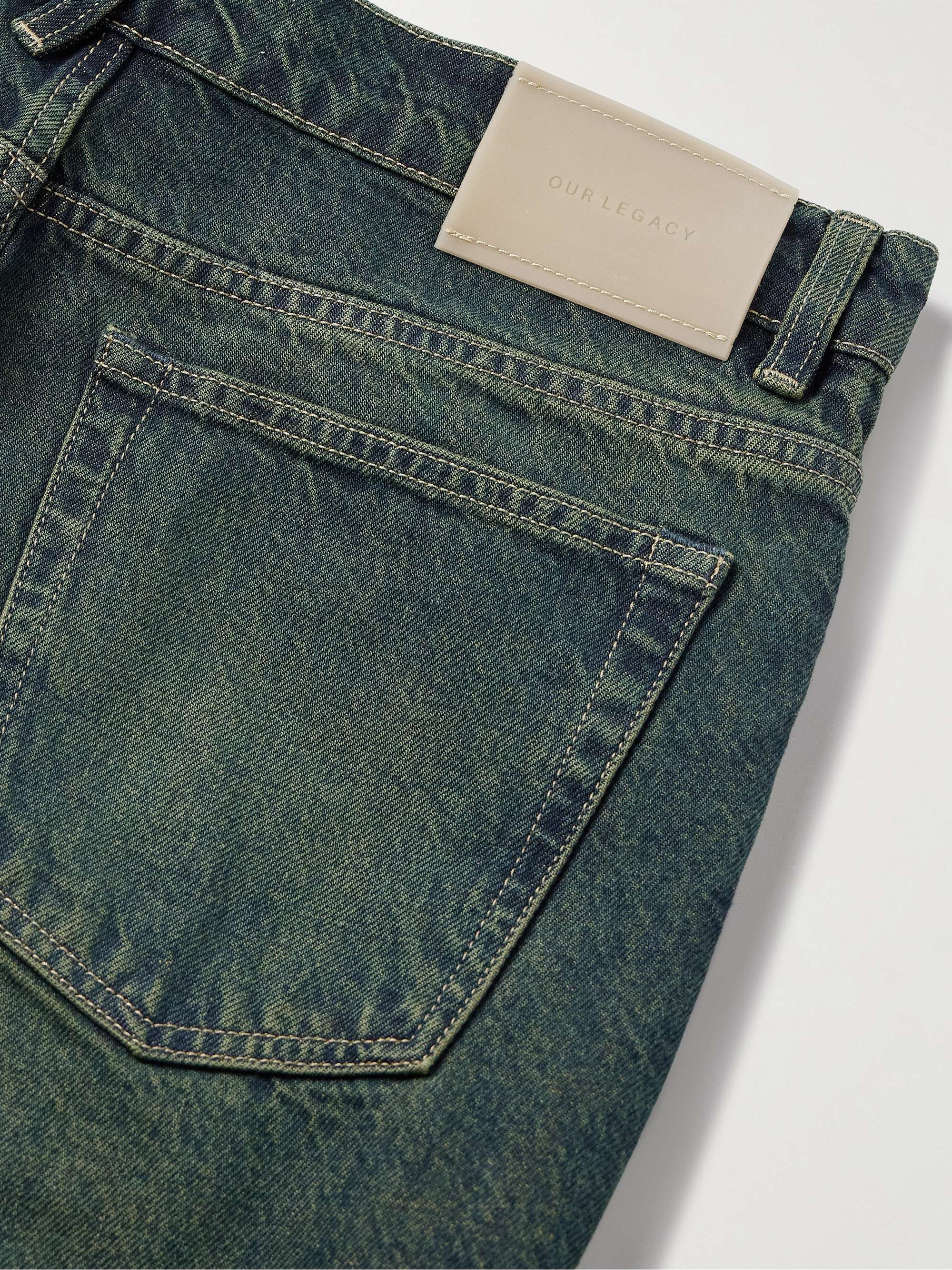 Blue 70s Cut Straight-Leg Indigo-Dyed Jeans | OUR LEGACY