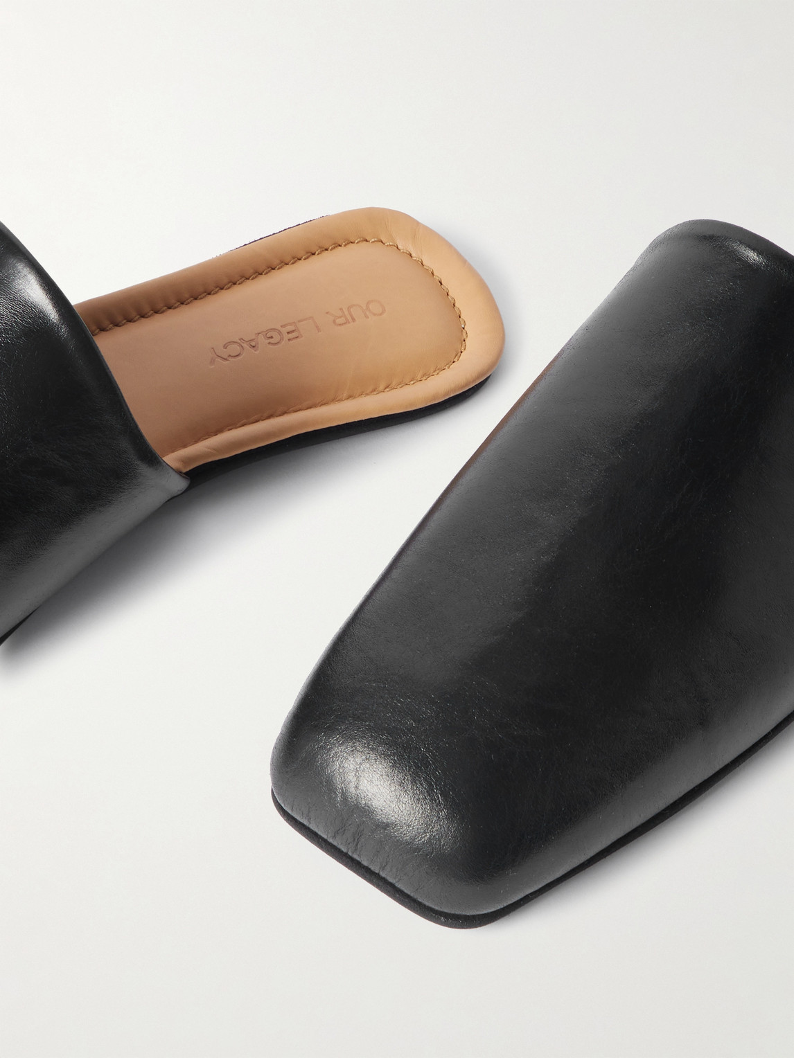 OUR LEGACY CIGARR LEATHER MULES
