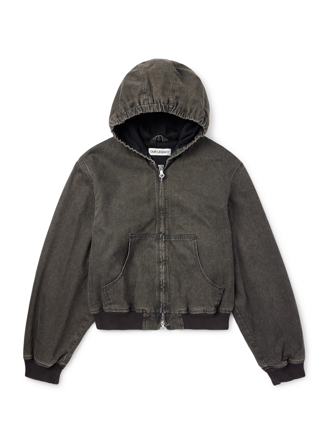 Bank Denim Hooded Jacket