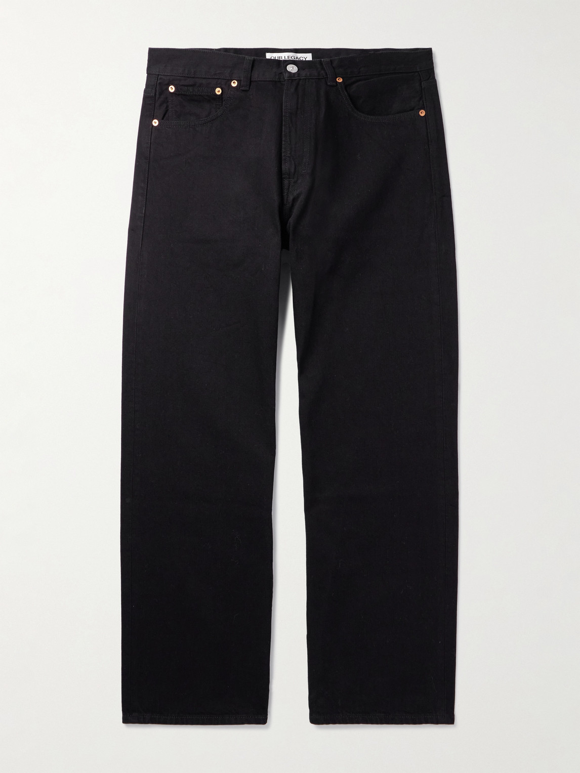 Our Legacy Third Cut Straight-Leg Selvedge Jeans - Men
