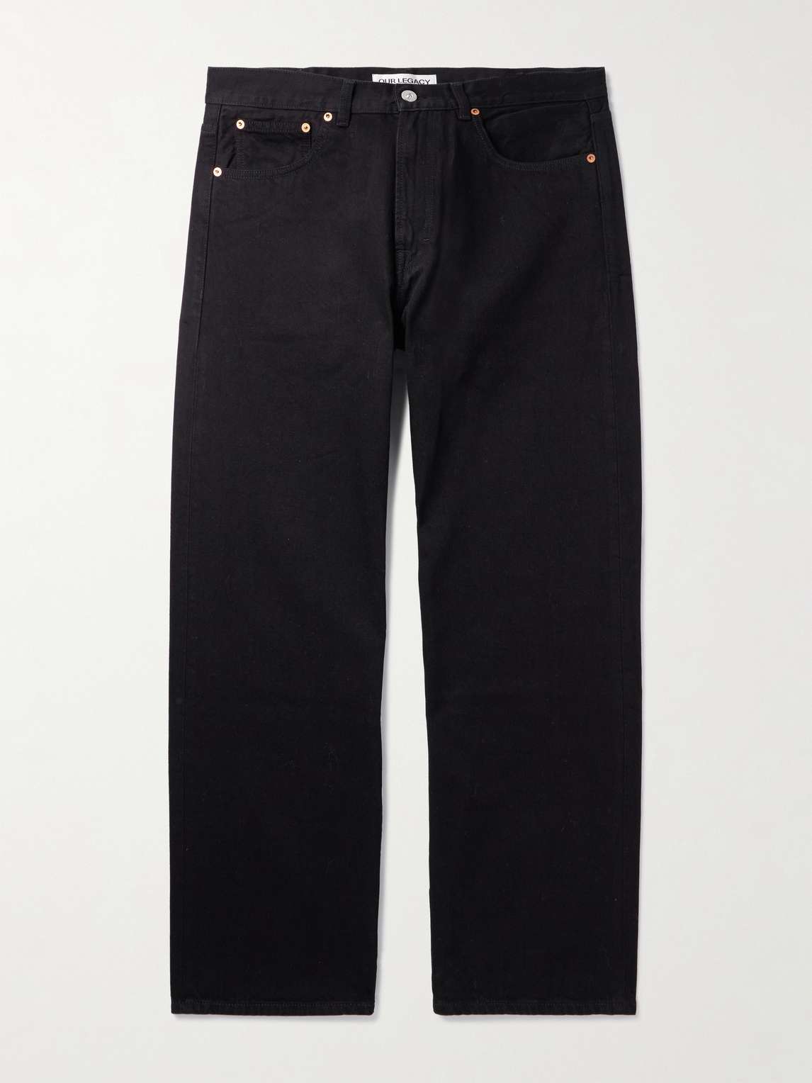 Third Cut Straight-Leg Selvedge Jeans