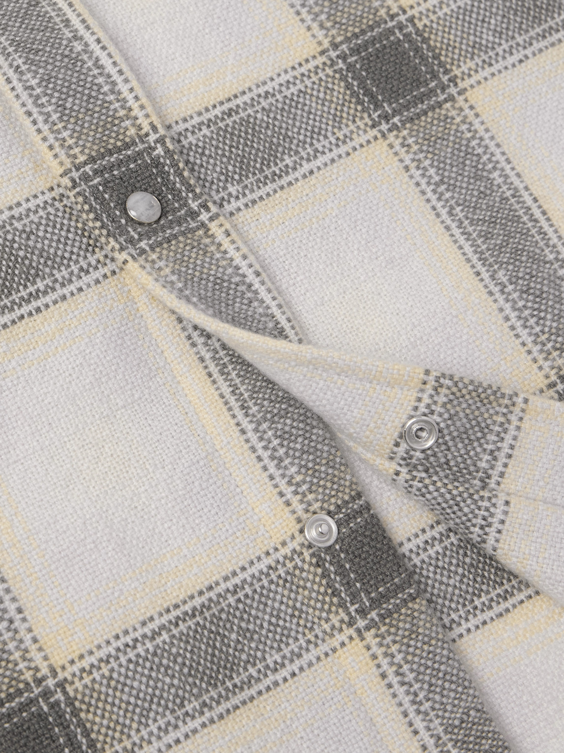  God's True Cashmere - Moon Checked Cashmere Shirt - Men - Neutrals - Xs 