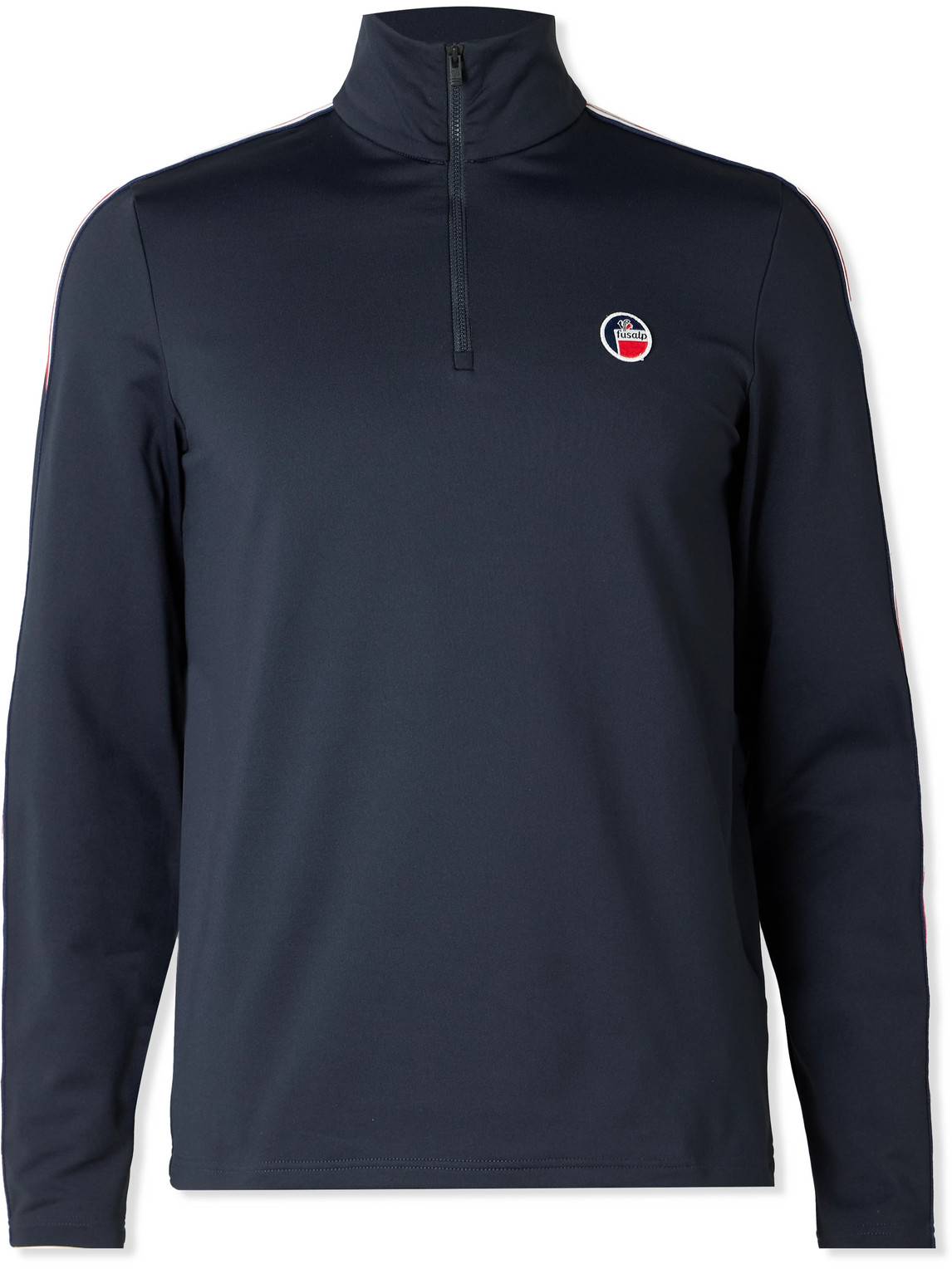 Fusalp Mario Technical Half-zip Sweater In Blue