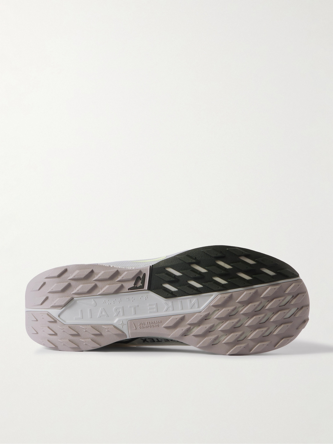 Nike Pegasus Trail 5 Rubber-trimmed Gore-tex Running Sneakers In White