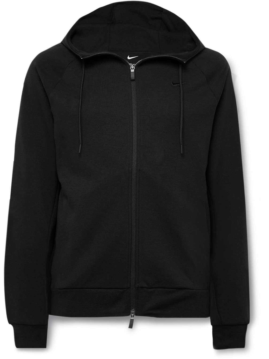 Logo-Embroidered Dri-FIT UV Zip-Up Hoodie