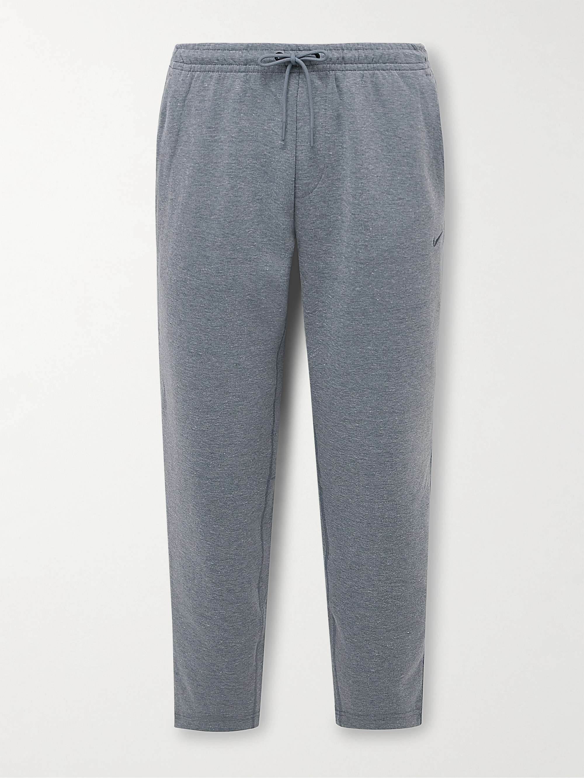 Nike training tapered sweatpants in gray online