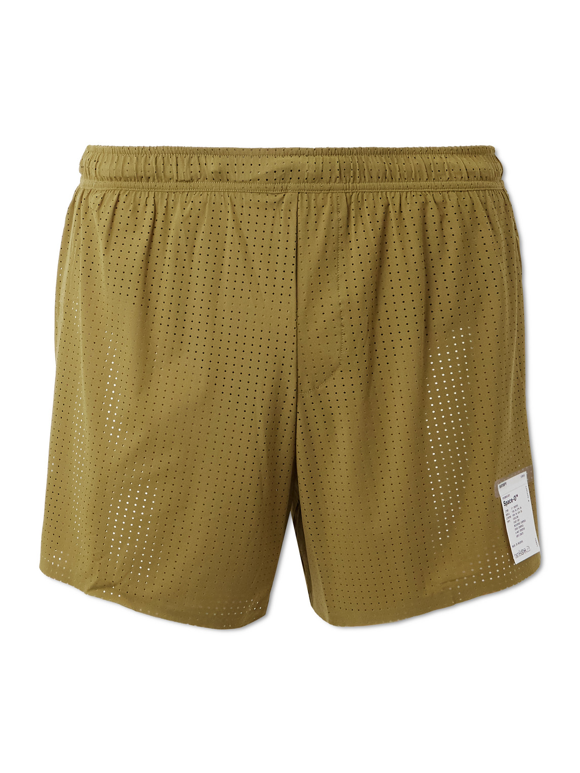 5&quot; Straight-Leg Logo-Appliqu&eacute;d Space‑O&trade;Jersey Shorts