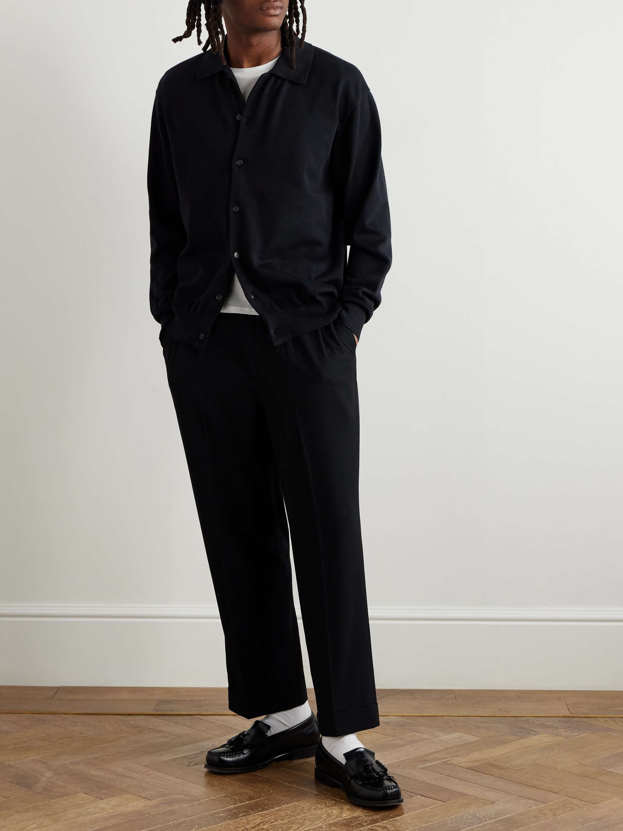 Black Cotton Cardigan | A.PRESSE | MR PORTER Black Cotton Cardigan | A.PRESSE | MR PORTER