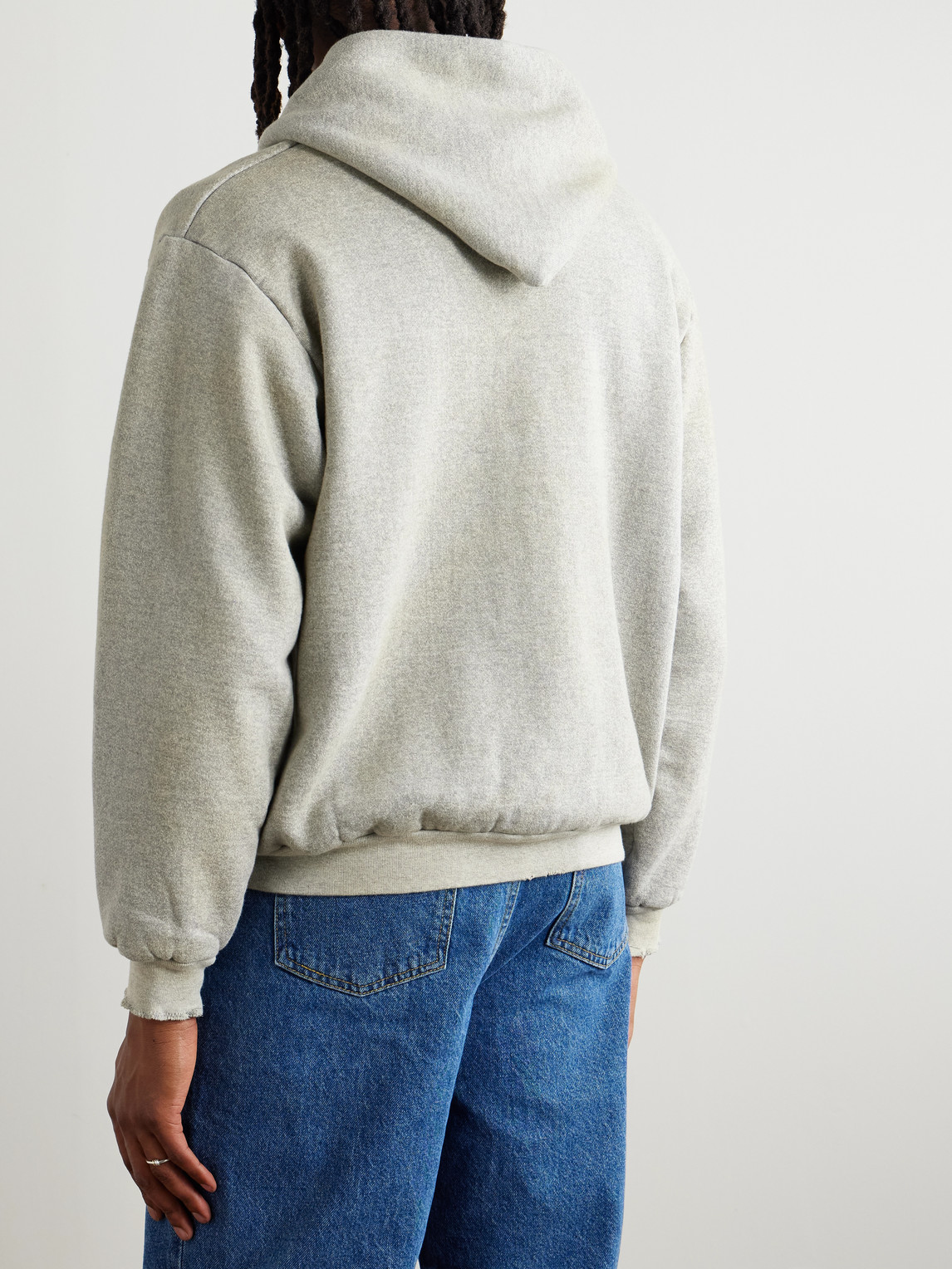 A.presse Cotton-fleece Zip-up Hoodie