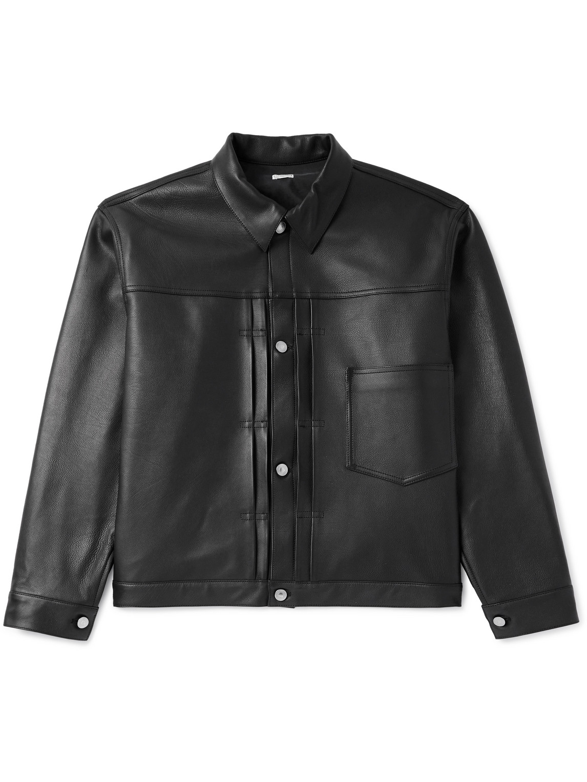 Full-Grain Leather Jacket