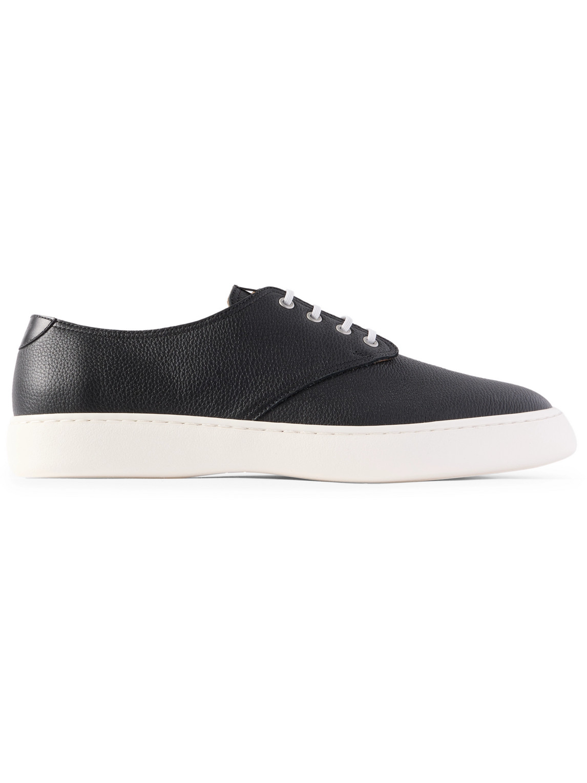 Jm Weston 1938 Full-grain Leather Sneakers In Black