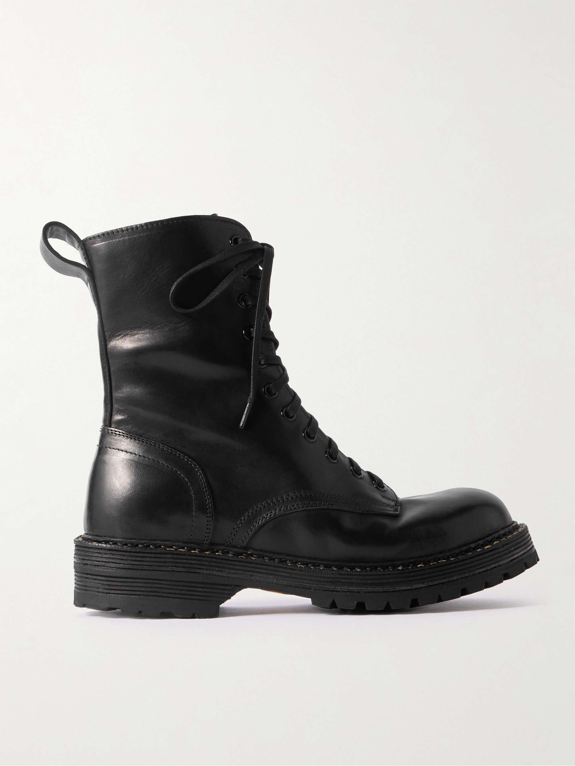 VISVIM Gillespie Folk Leather Boots for Men | MR PORTER