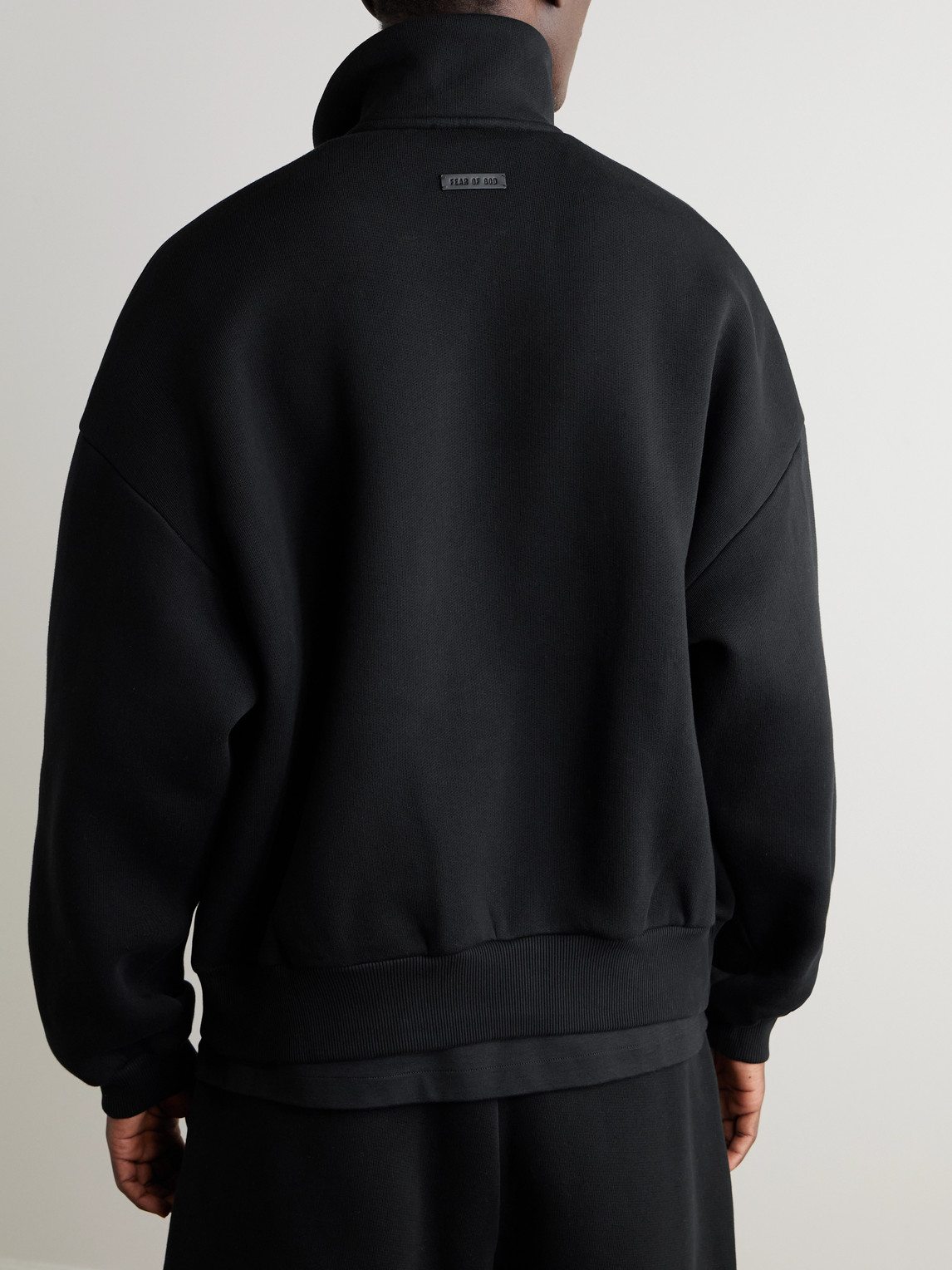 Fear Of God Wool Track Jacket In Blue