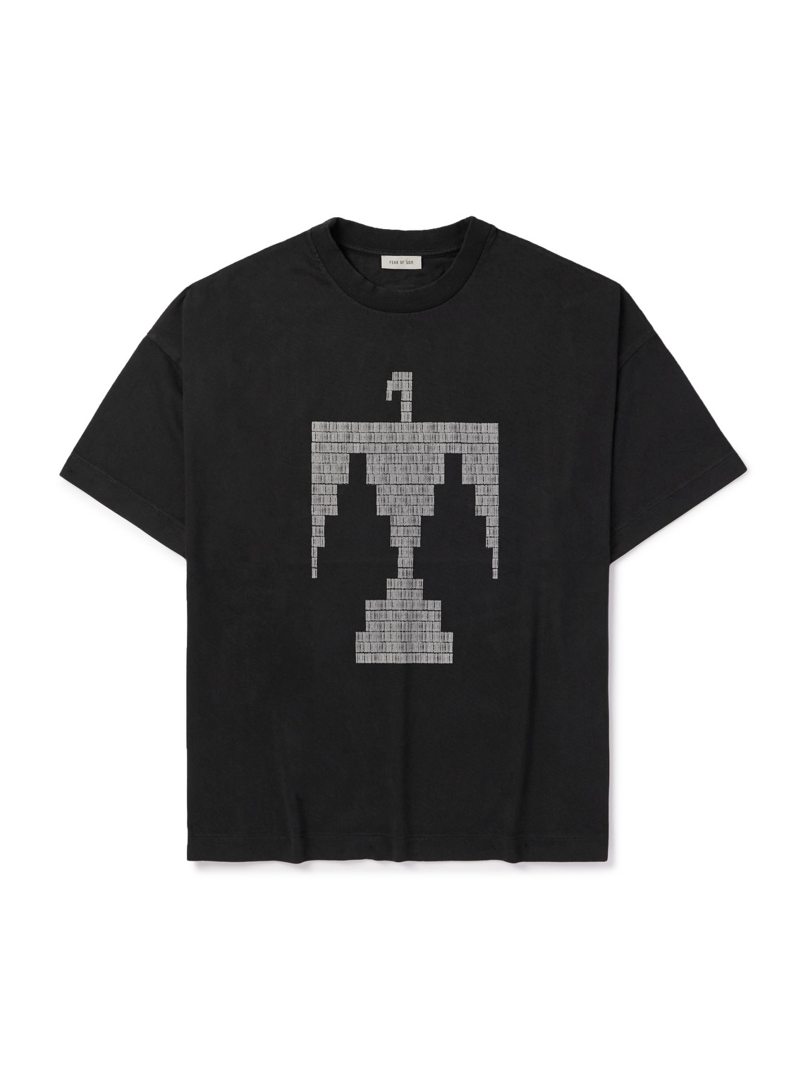 Thunderbird Oversized Printed Cotton-Jersey T-Shirt