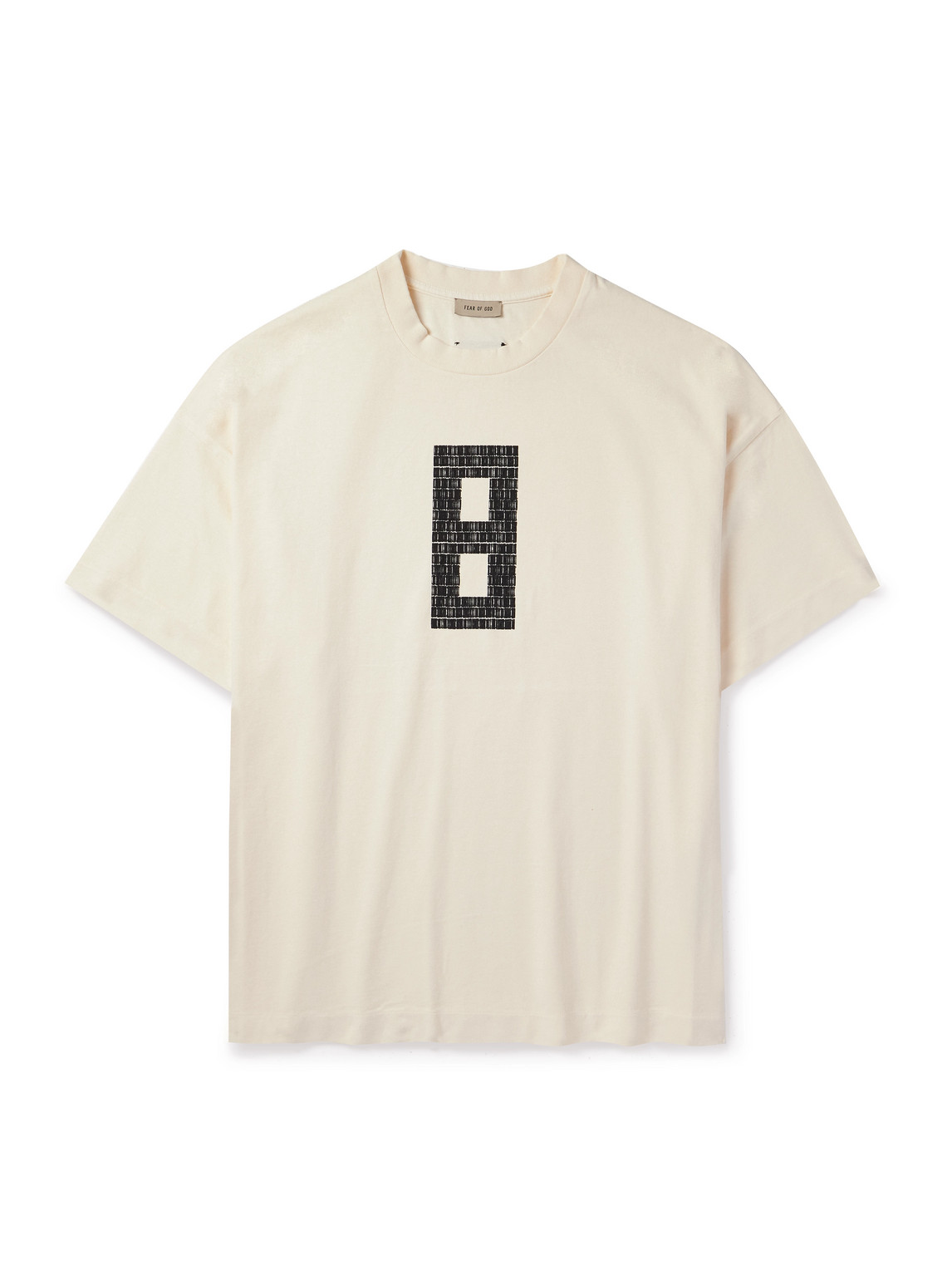 8 Oversized Logo-Print Cotton-Jersey T-Shirt