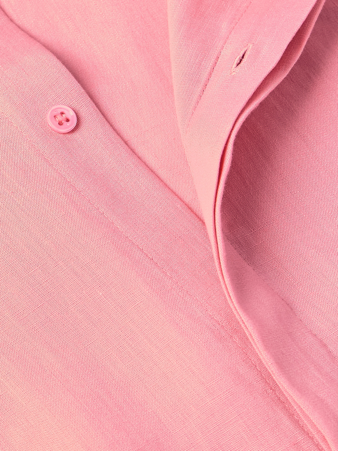 Gabriela Hearst Nicolas Linen Shirt In Pink