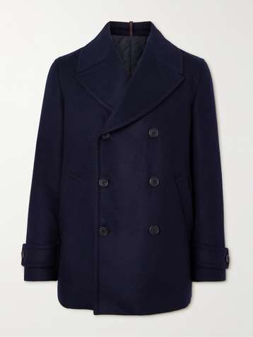 Mr porter peacoat on sale