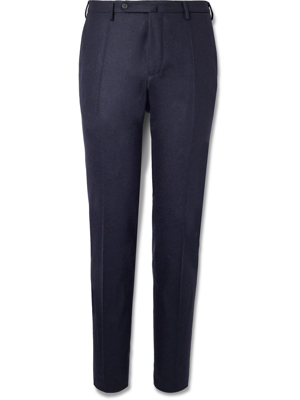 Incotex Venezia 1951 Slim-fit Virgin Wool-blend Suit Trousers In Blue