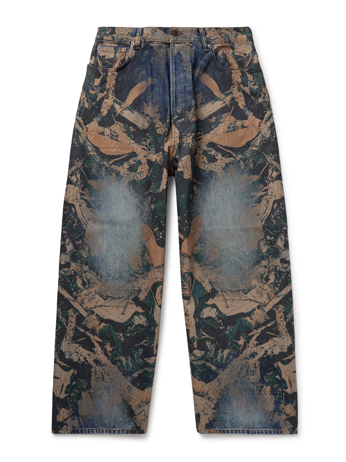 Acne Studios Super Baggy Fit Jeans - 2023 In Brown