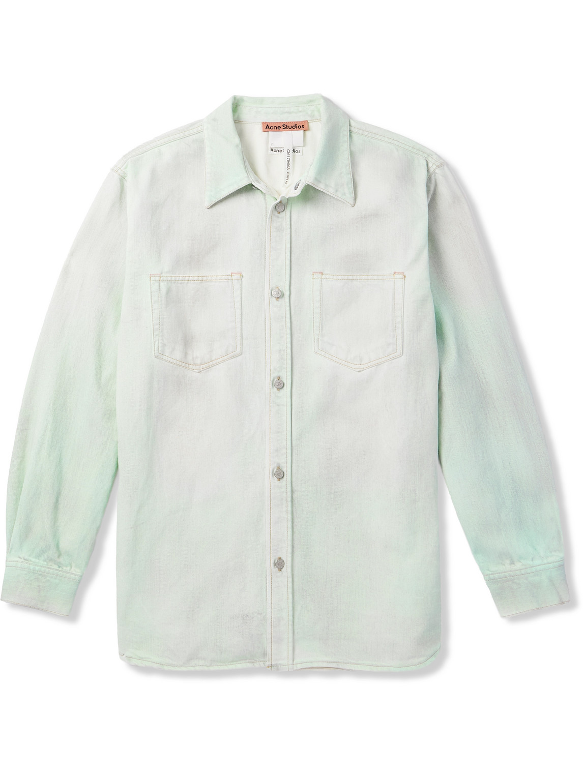Karto U Traffic Distressed Denim Shirt