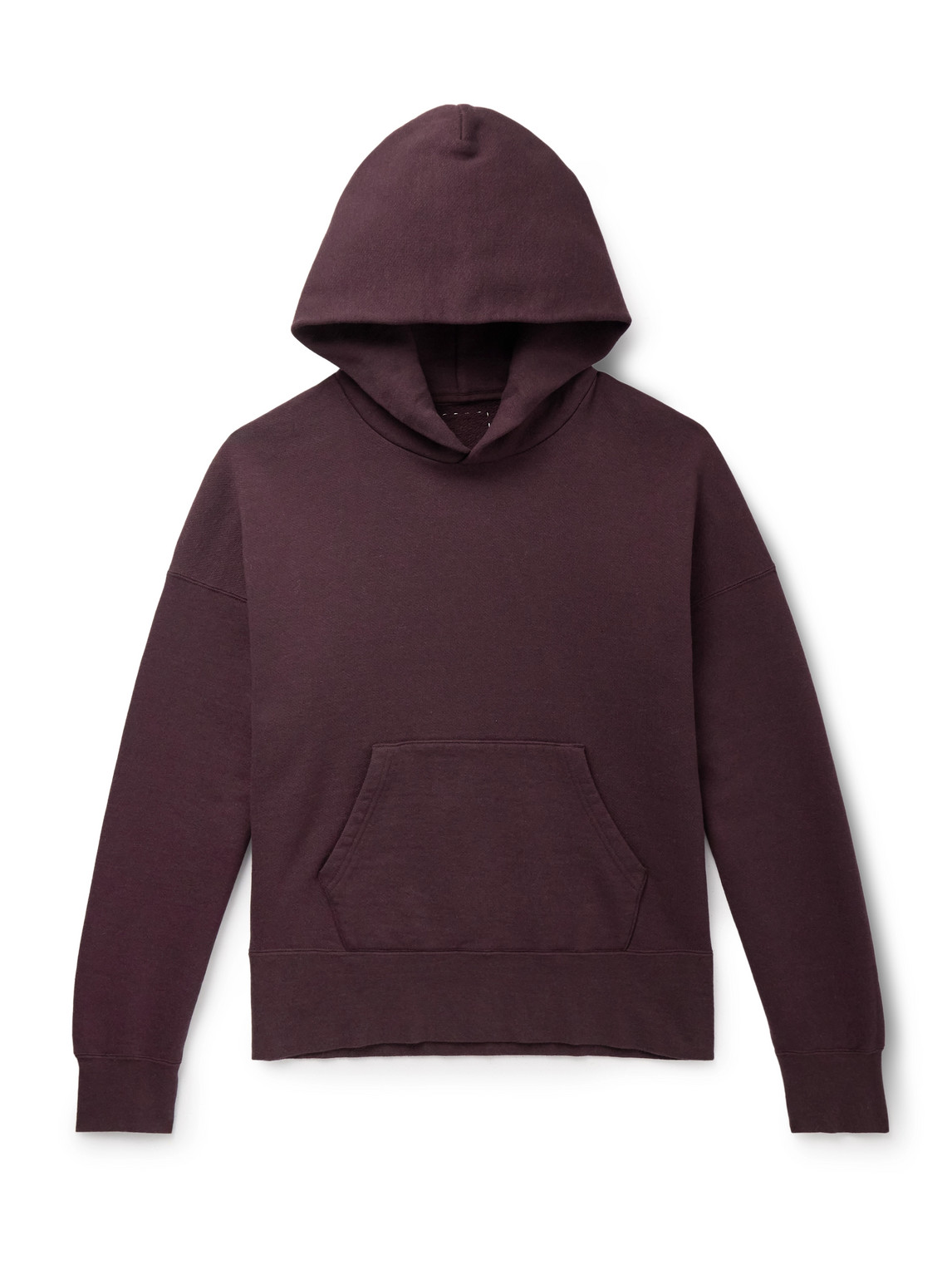 Court Garment-Dyed Cotton-Blend Jersey Hoodie