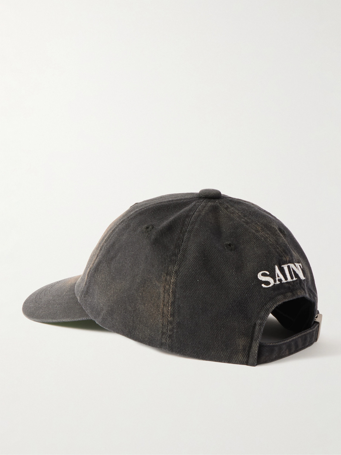 Saint Mxxxxxx Embroidered Cotton-twill Baseball Cap