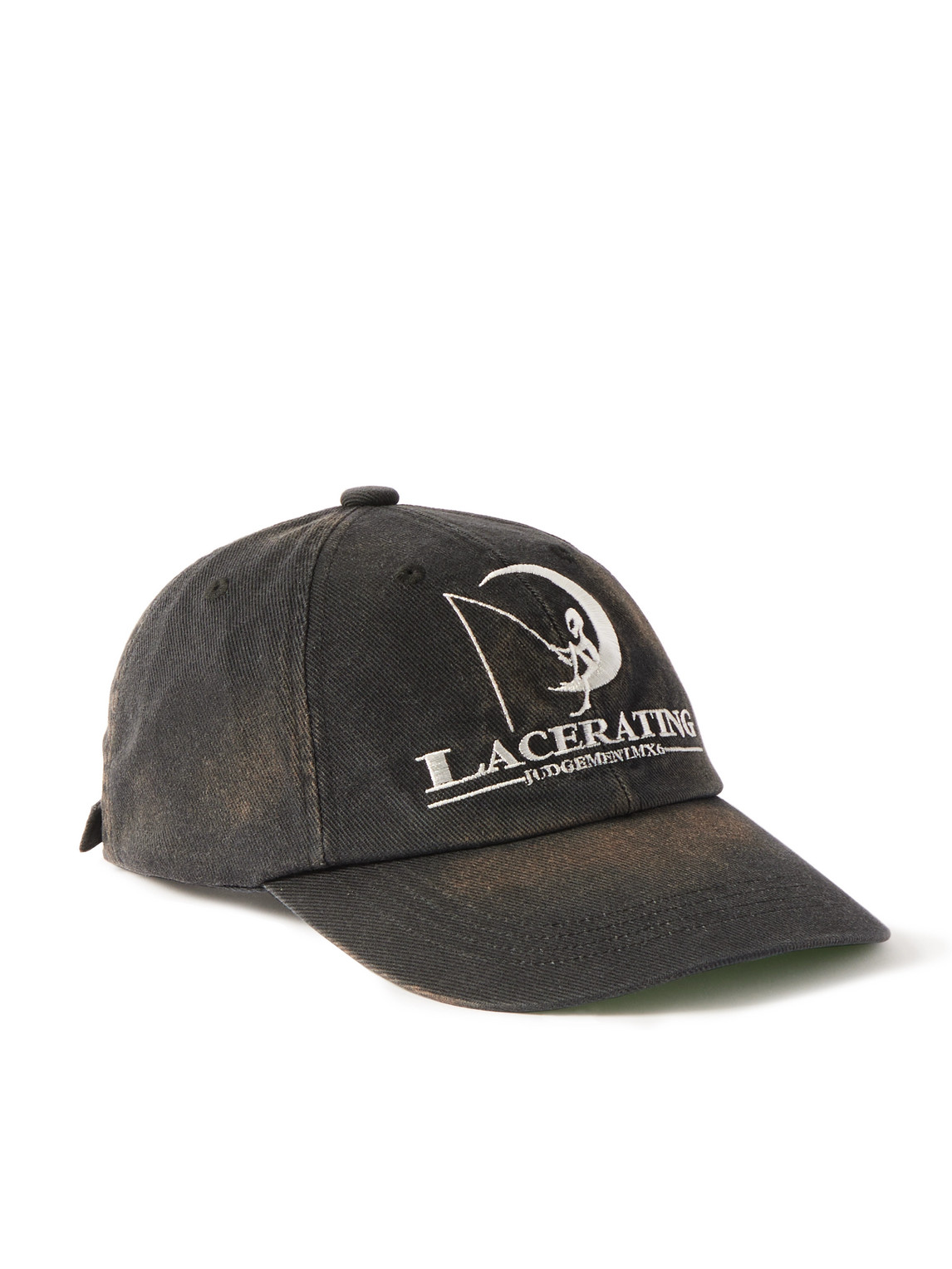 Saint Mxxxxxx Embroidered Cotton-twill Baseball Cap