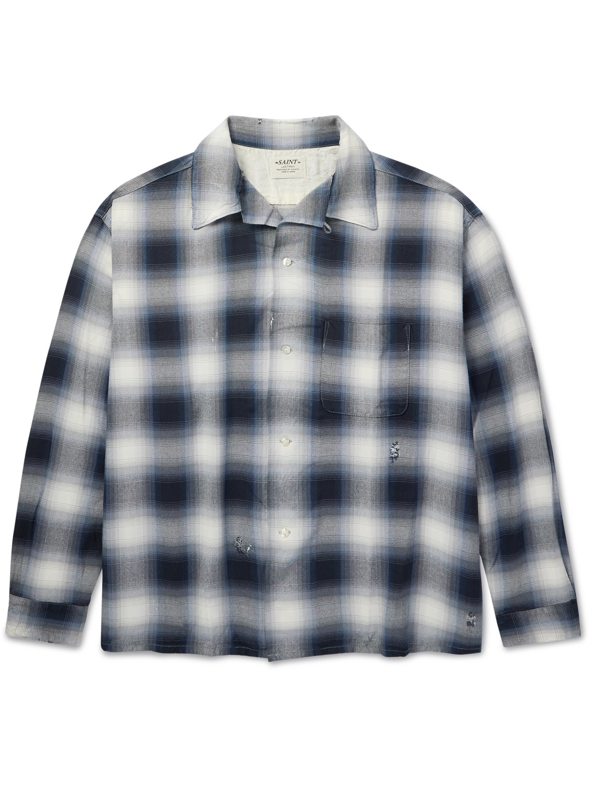 Lastman Checked Woven Shirt