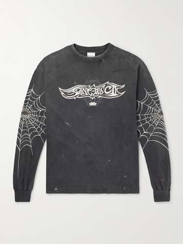 SAINT Mxxxxxx Long Sleeve T-shirts for Men | MR PORTER SAINT Mxxxxxx Long Sleeve T-shirts for Men | MR PORTER