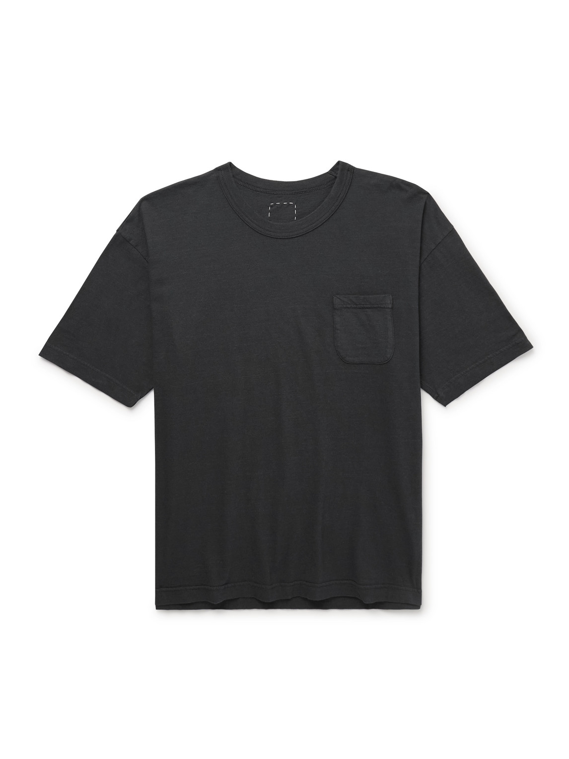 Visvim Jumbo Garment-dyed Cotton-blend Jersey T-shirt