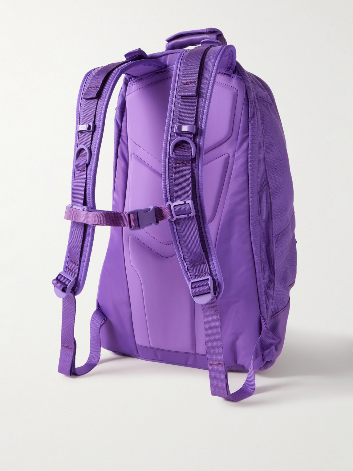 Shop Visvim Leather-trimmed Cordura® Backpack