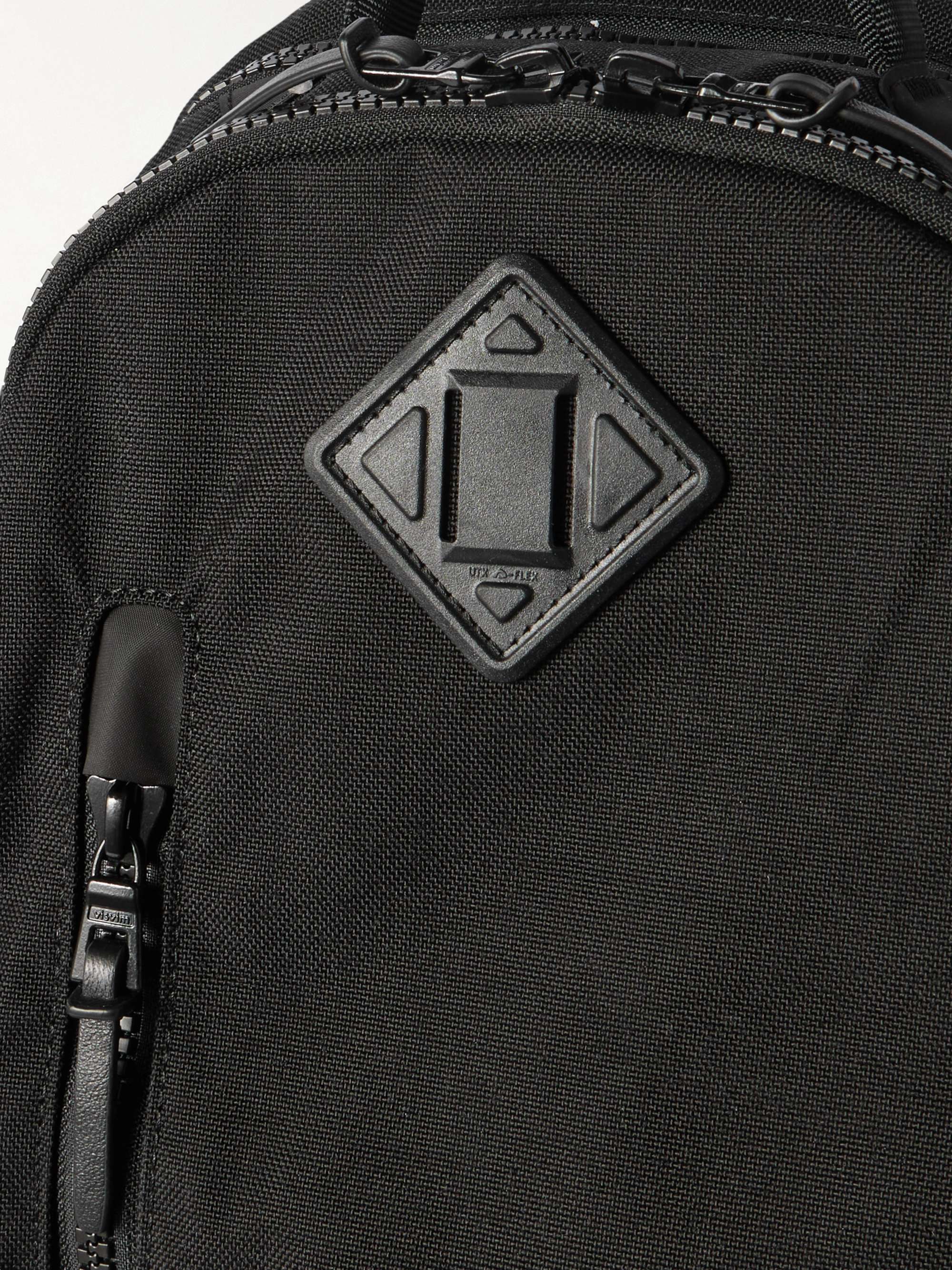VISVIM 20L Leather-Trimmed CORDURA® Backpack for Men | MR PORTER