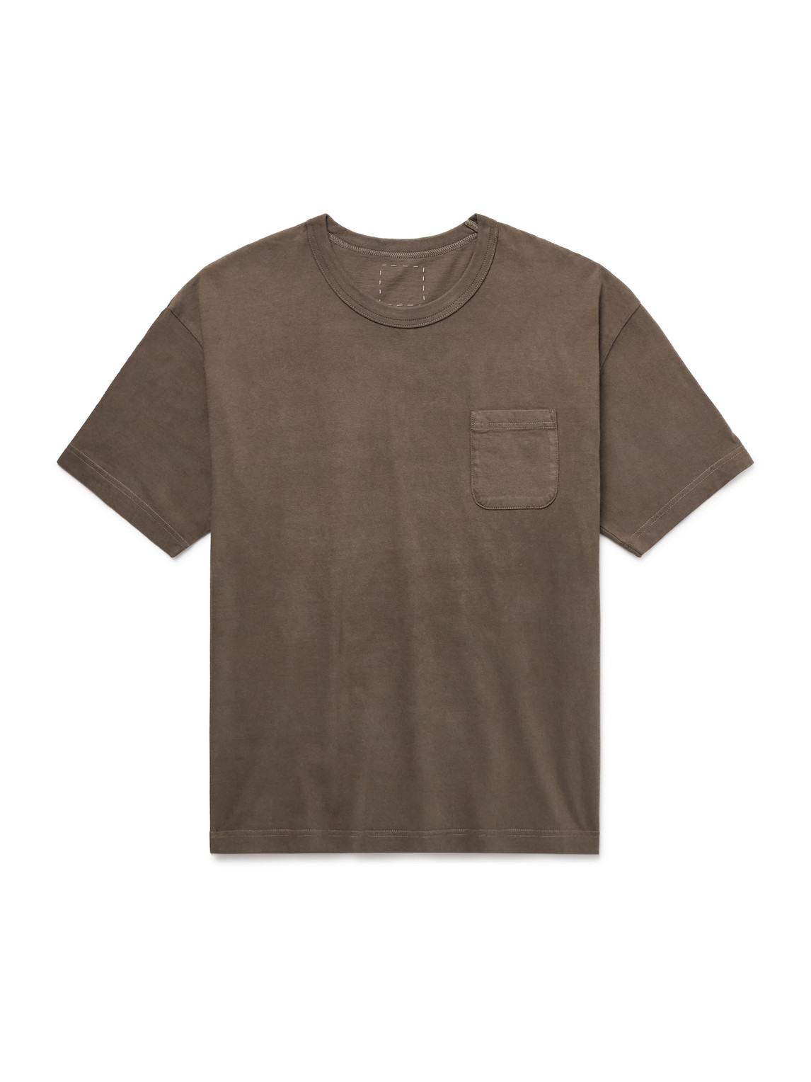 Visvim Jumbo Garment-dyed Cotton-jersey T-shirt