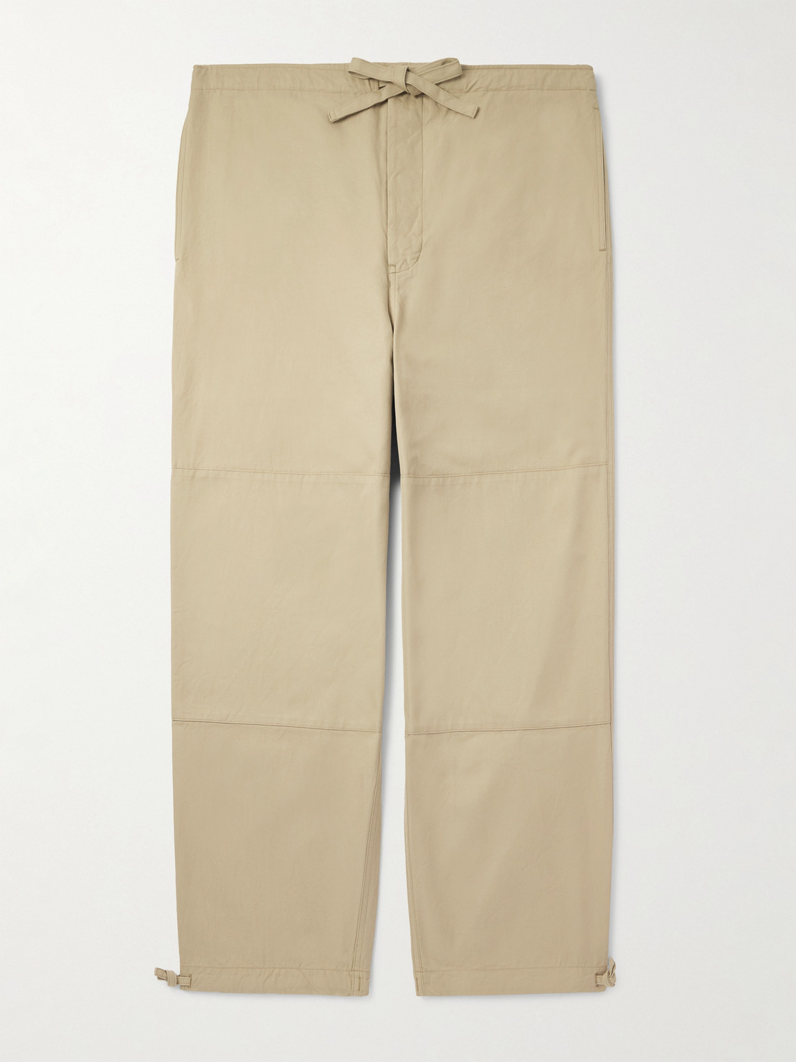 Visvim Sharma Straight-Leg Cotton-Twill Drawstring Chinos - Men