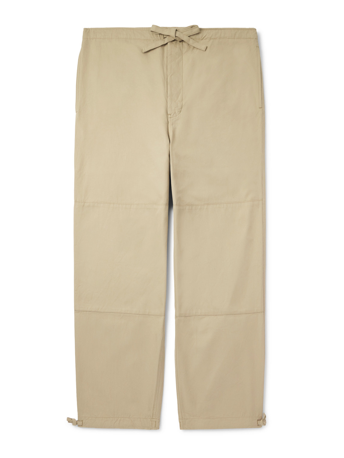 Visvim Sharma Straight-leg Cotton-twill Drawstring Chinos