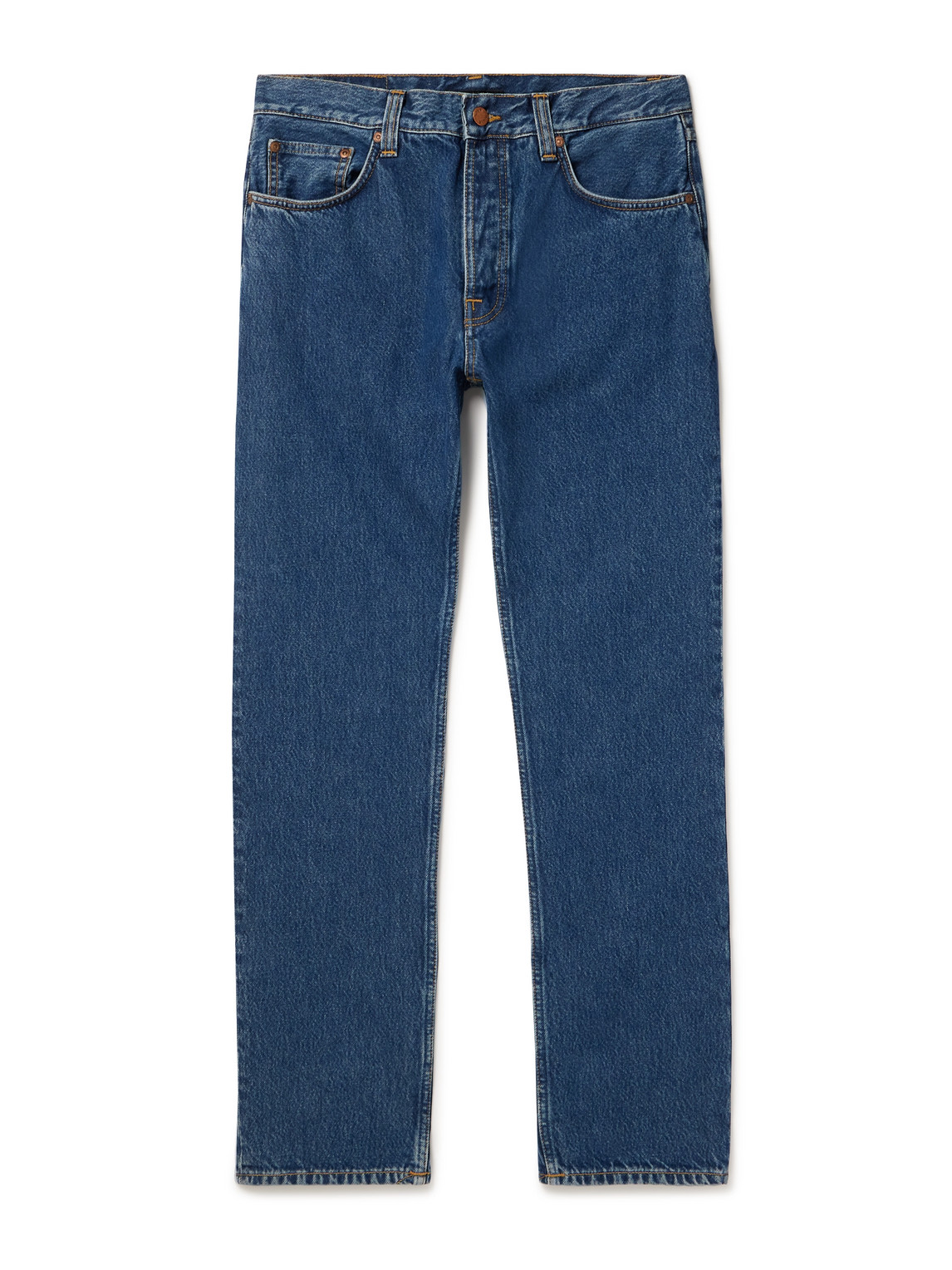 Nudie Jeans Rad Rufus Straight-leg Jeans In Blue