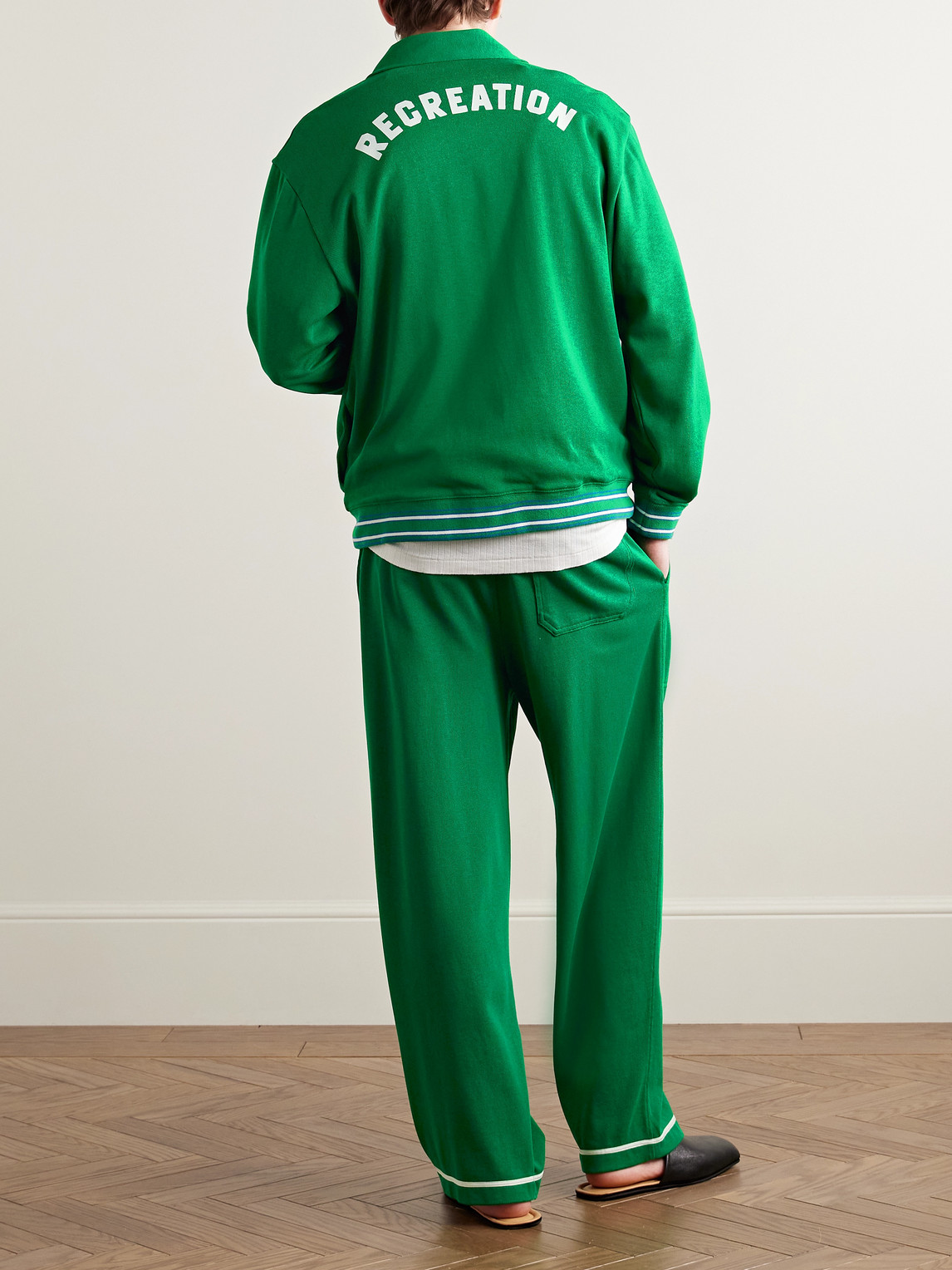 【関税込み】Bode グリーン Sophomore ジャケット SOPHMOREJACKET_011-4330_grande