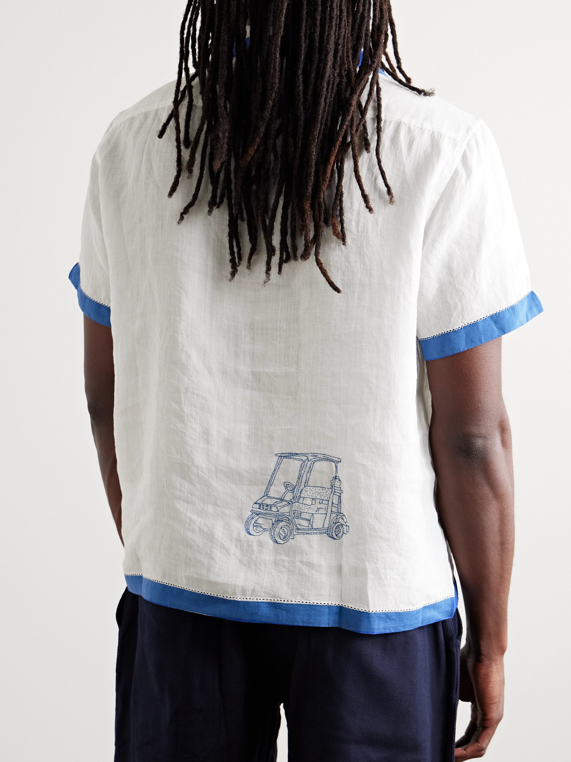 Bode Club Champion Shirt In White